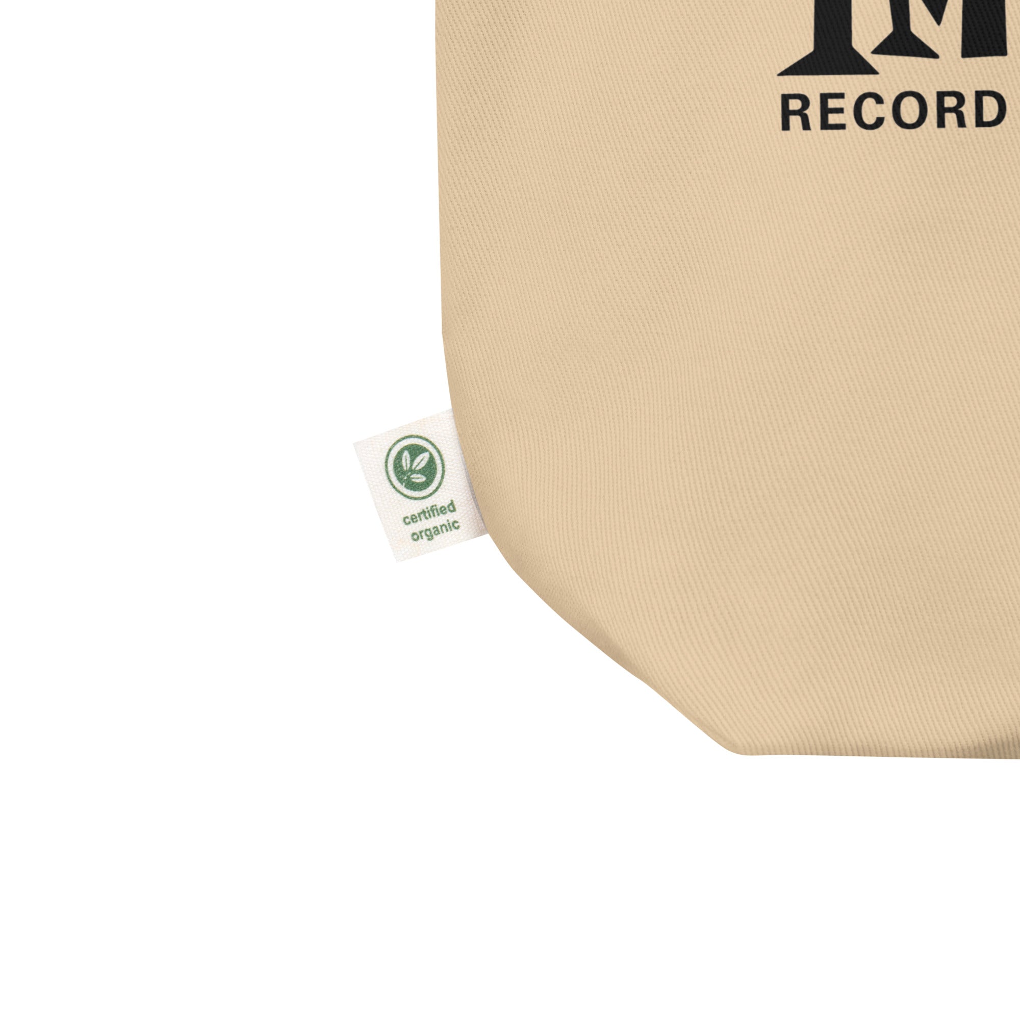 charly-records-immediate-tote-bag-coton-bio-noir image 3