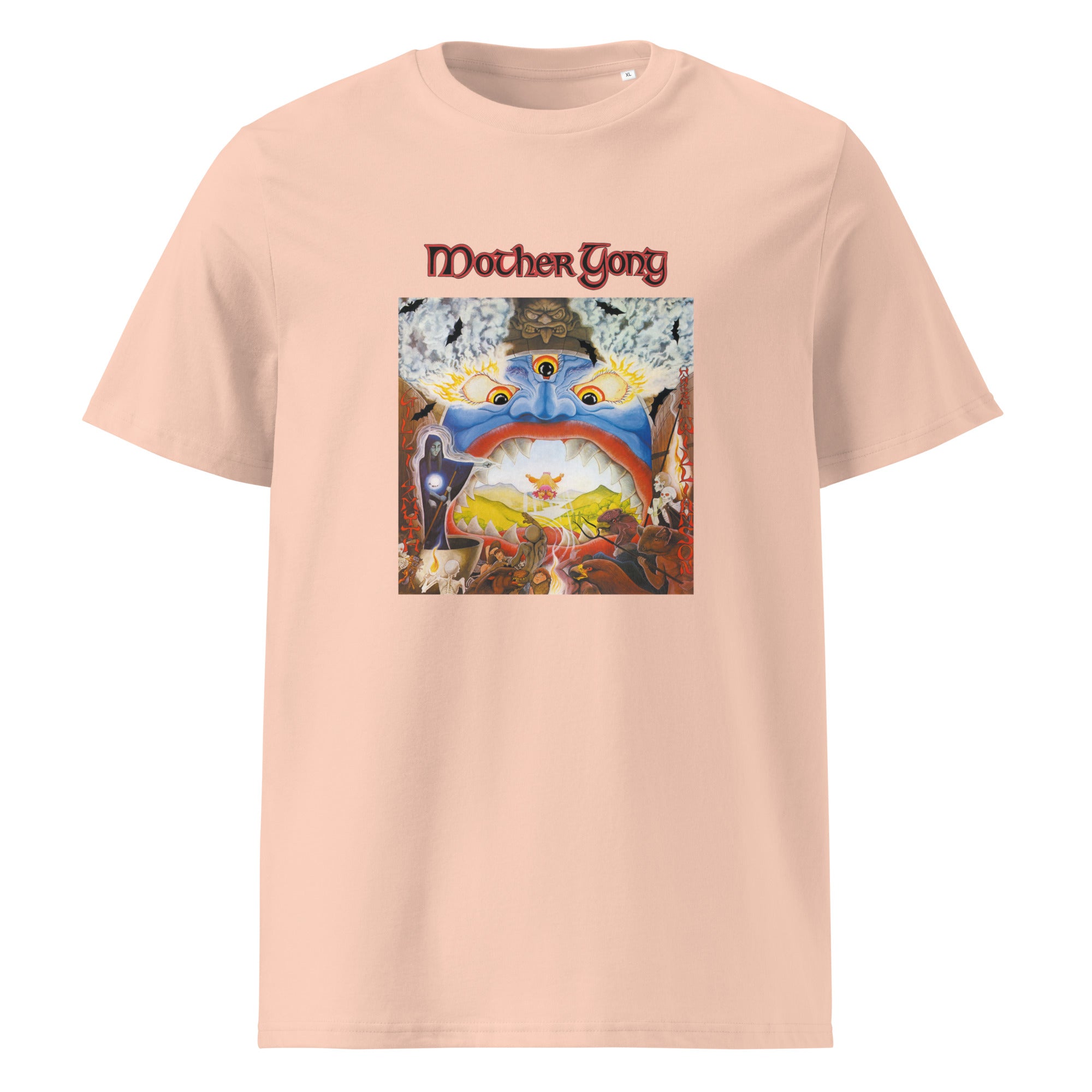 charly-records-mother-gong-t-shirt-blanc-coton-bio image 5