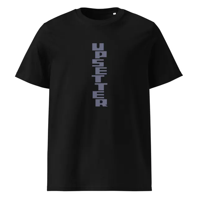 charly-records-upsetter-records-t-shirt-noir-coton-bio image 1