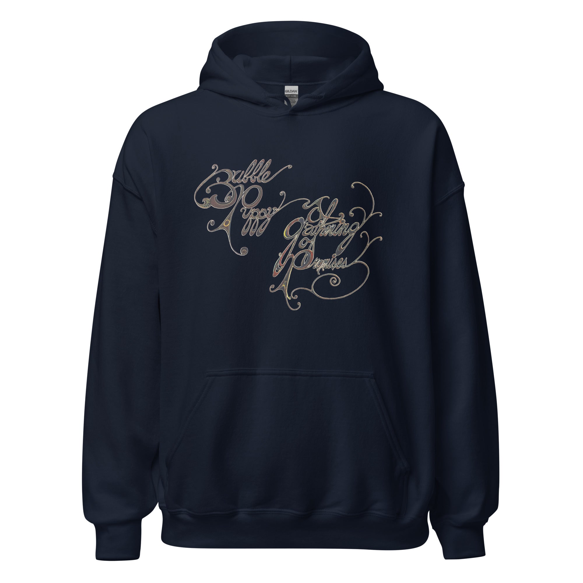 charly-records-bubble-puppy-sweat-capuche-noir-coton image 5