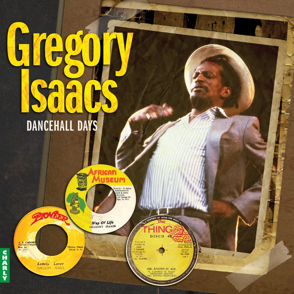 gregory-isaacs-dancehall-days-vinyle-lp-noir-reggae image 1