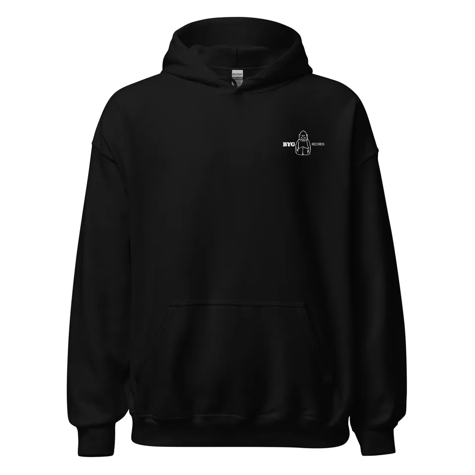 charly-records-byg-records-sweat-hoodie-noir-logo image 1