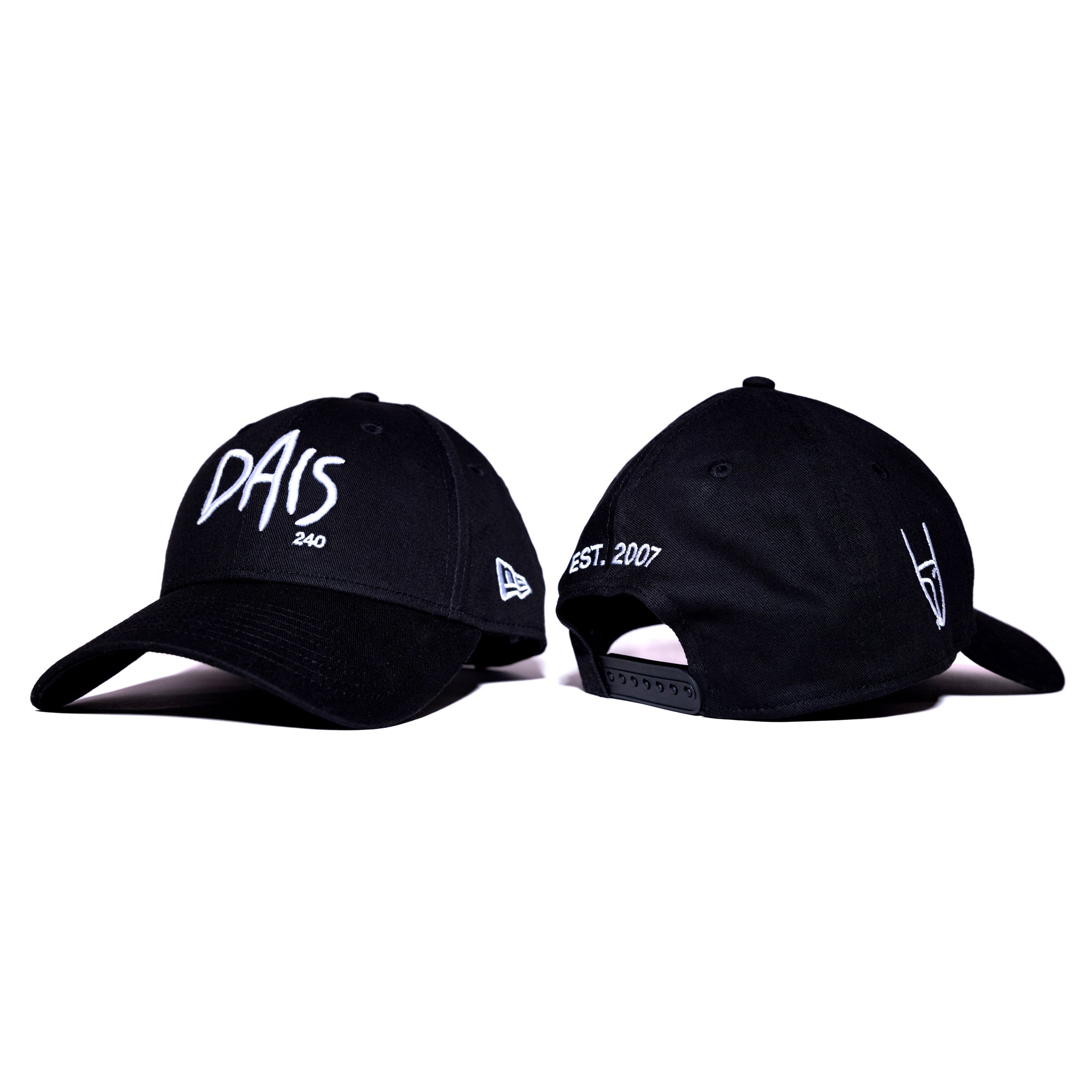 dais-records-x-new-era-9forty-casquette-noire image 1