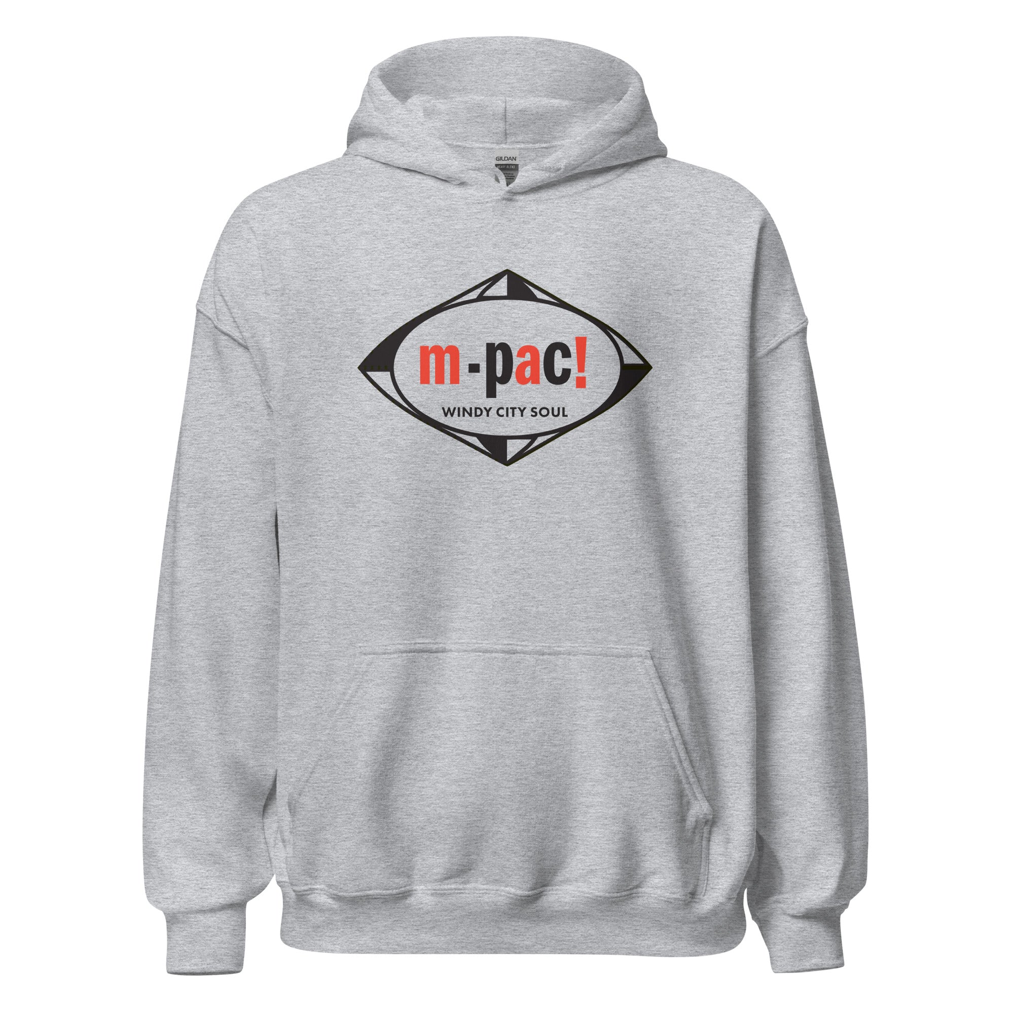 charly-m-pac-sweat-capuche-unisexe-coton-poche-avant image 1