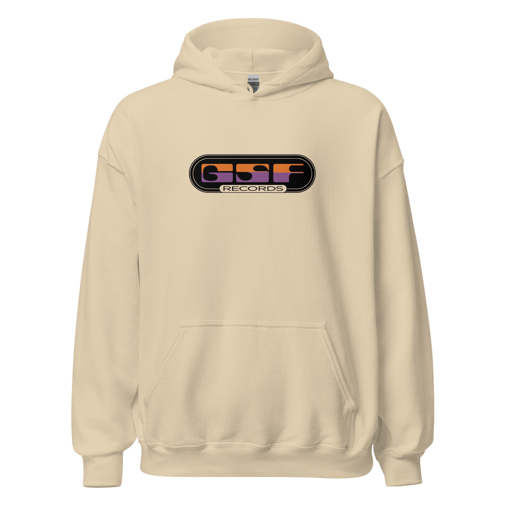 charly-records-gsf-records-sweat-hoodie-sable-coton image 1