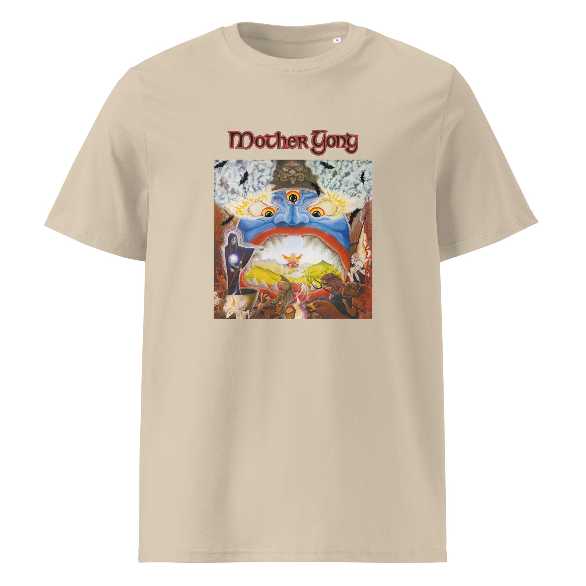 charly-records-mother-gong-t-shirt-blanc-coton-bio image 4