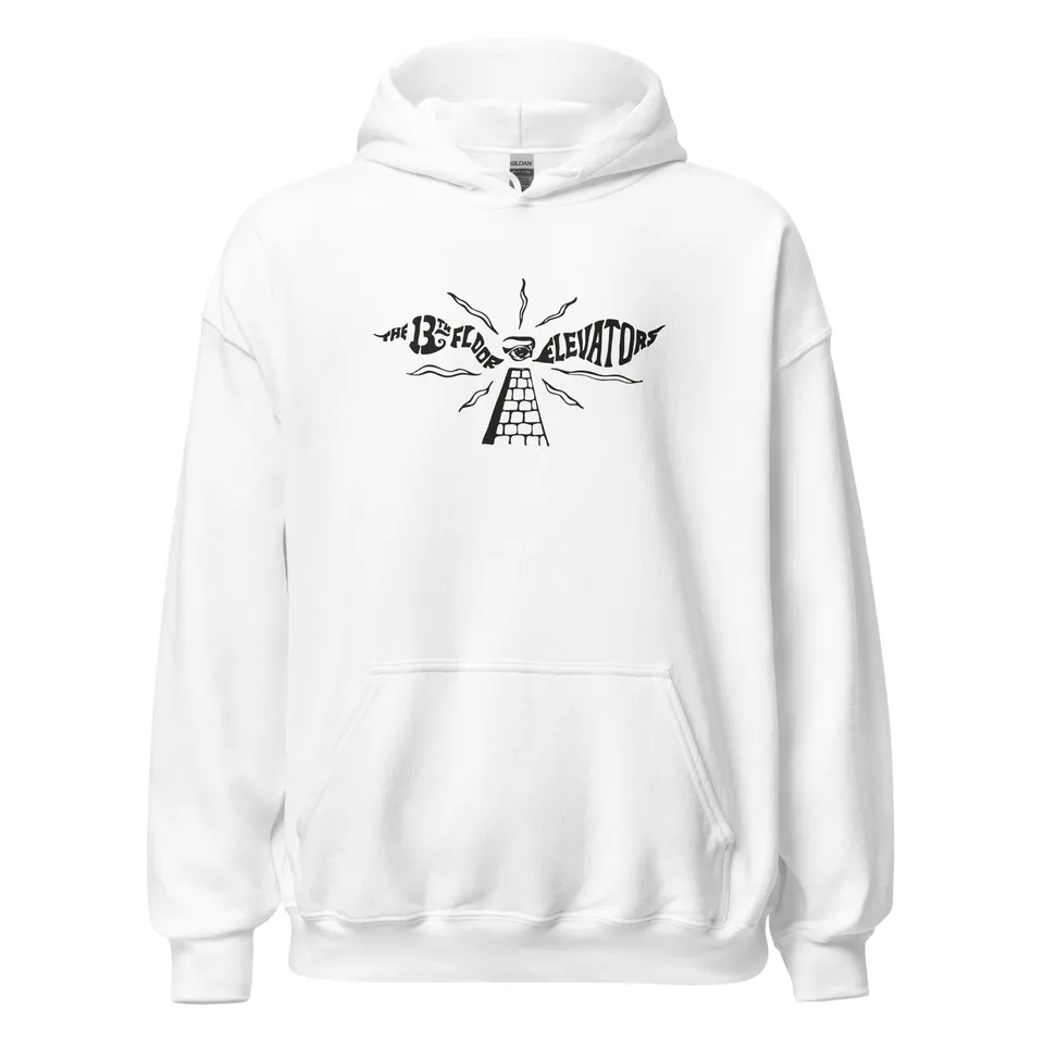 charly-records-hoodies-13th-floor-elevators-sweat-blanc-m-poche image 1