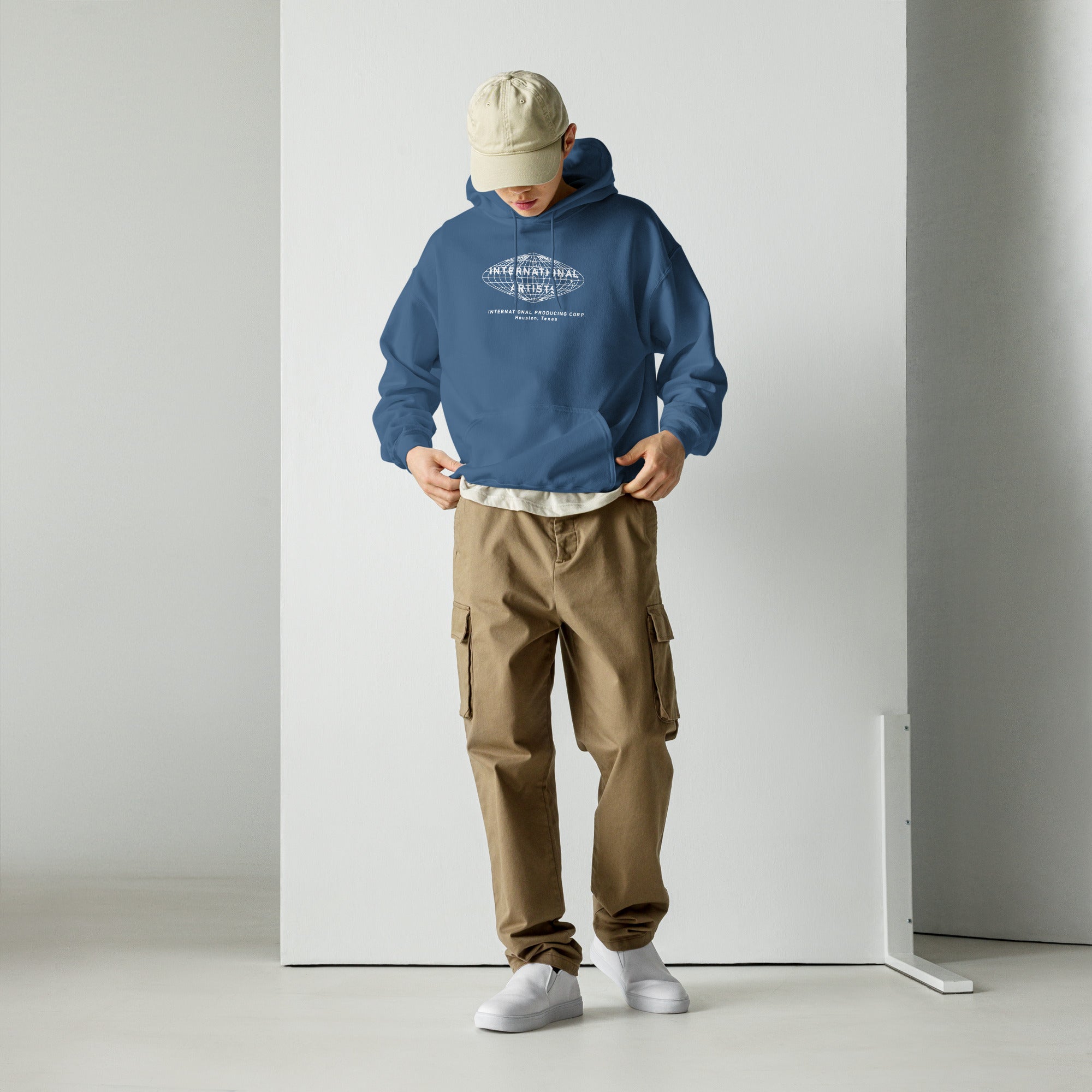 charly-records-international-artists-sweat-bleu-indigo-l image 3