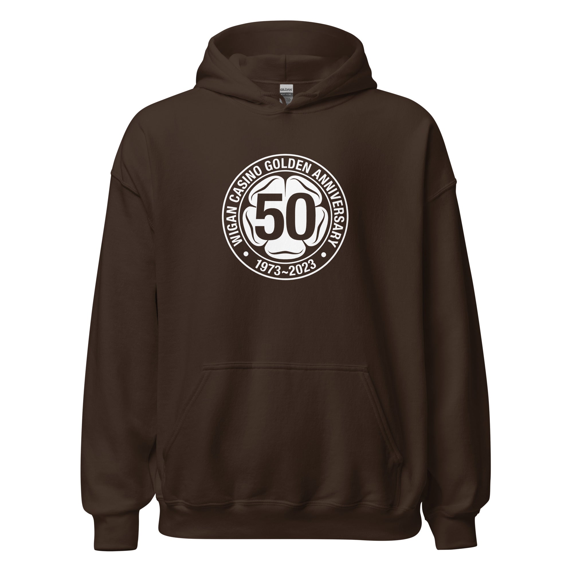 charly-wigan-casino-golden-anniversary-hoodie-coton-noir image 6
