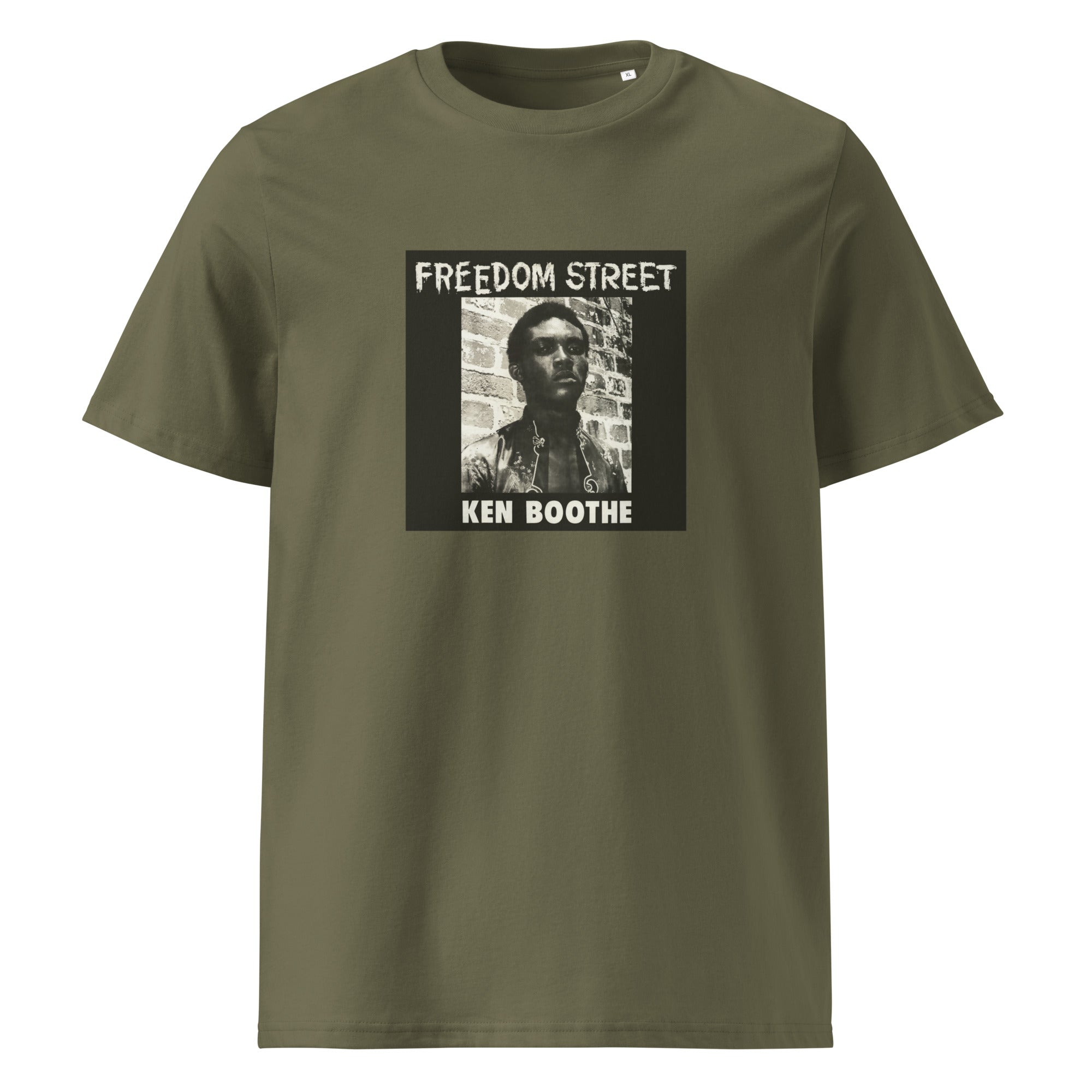 freedom-street-t-shirt-coton-bio-blanc-l image 1