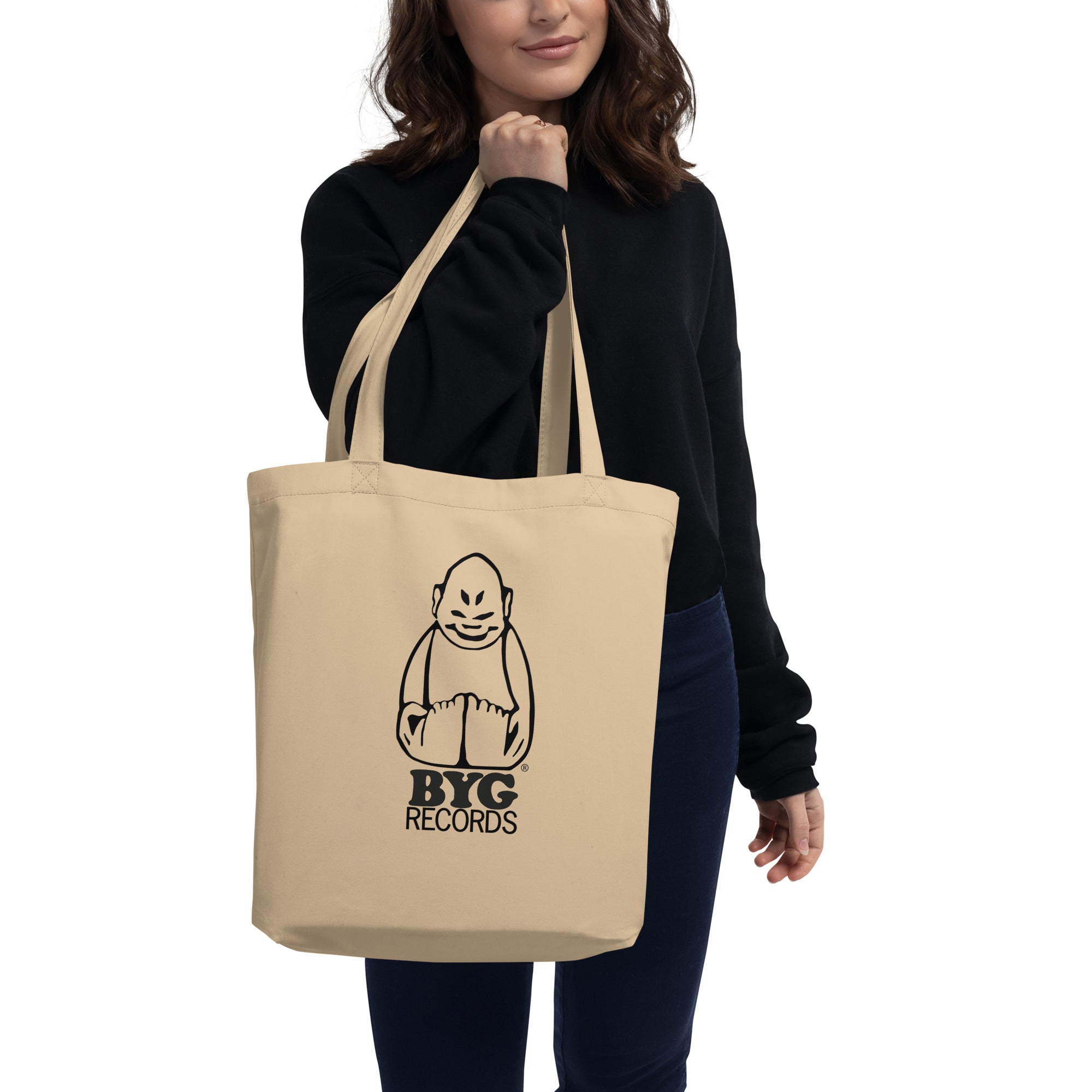 charly-tote-bags-byg-records-ii-sac-coton-bio-vinyles-13-6-kg image 2