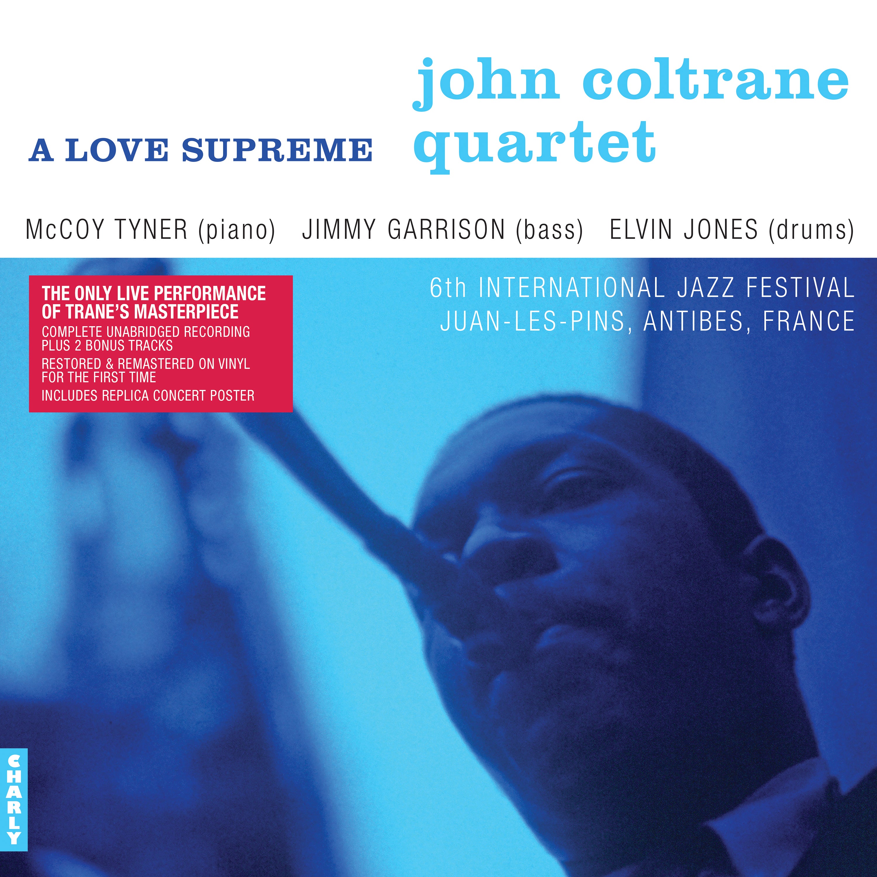 charly-records-jazz-a-love-supreme-double-vinyle-noir-live-1965 image 1
