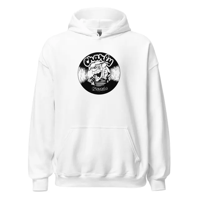 charly-hoodies-teddy-boy-sweat-capuche-noir-logo image 1