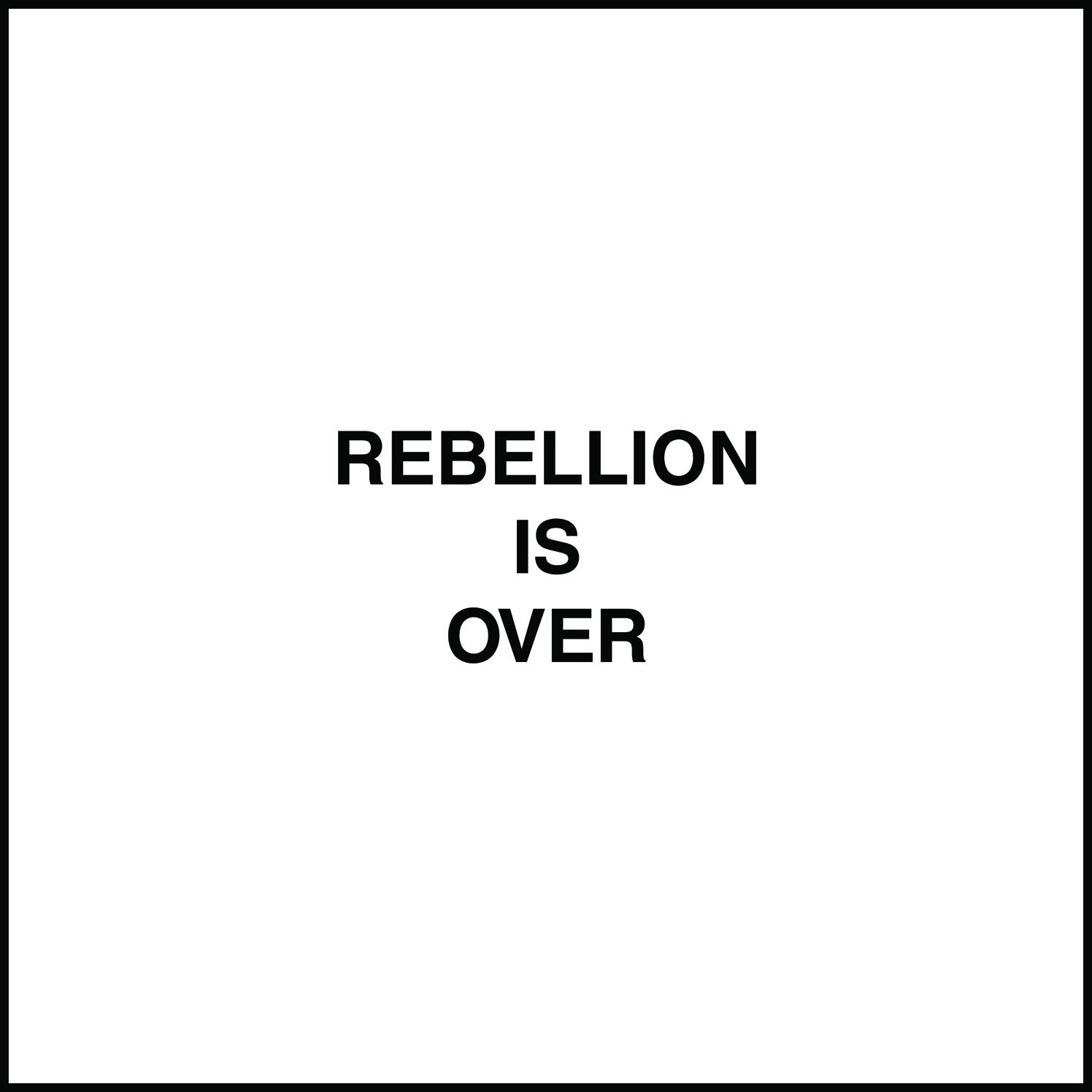 dais-rebellion-is-over-vinyle-7-noir-ltd-500 image 1