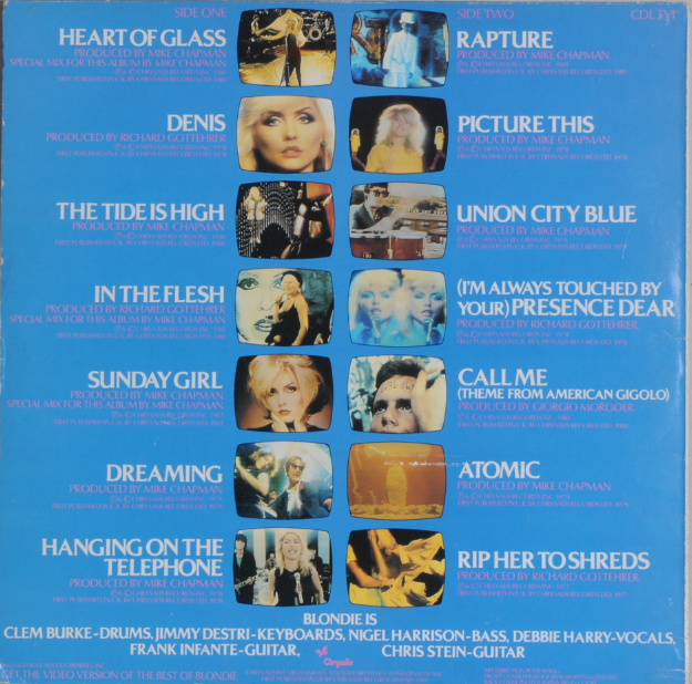 blondie-best-of-vinyle-lp-1981-uk image 2
