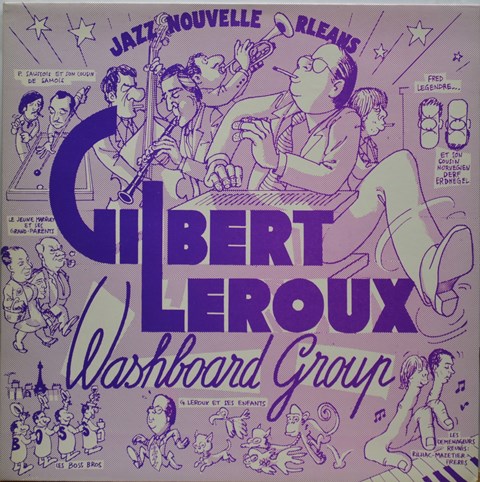 gilbert-leroux-jazz-nouvelle-orleans-vinyle-lp-france-1985 image 1