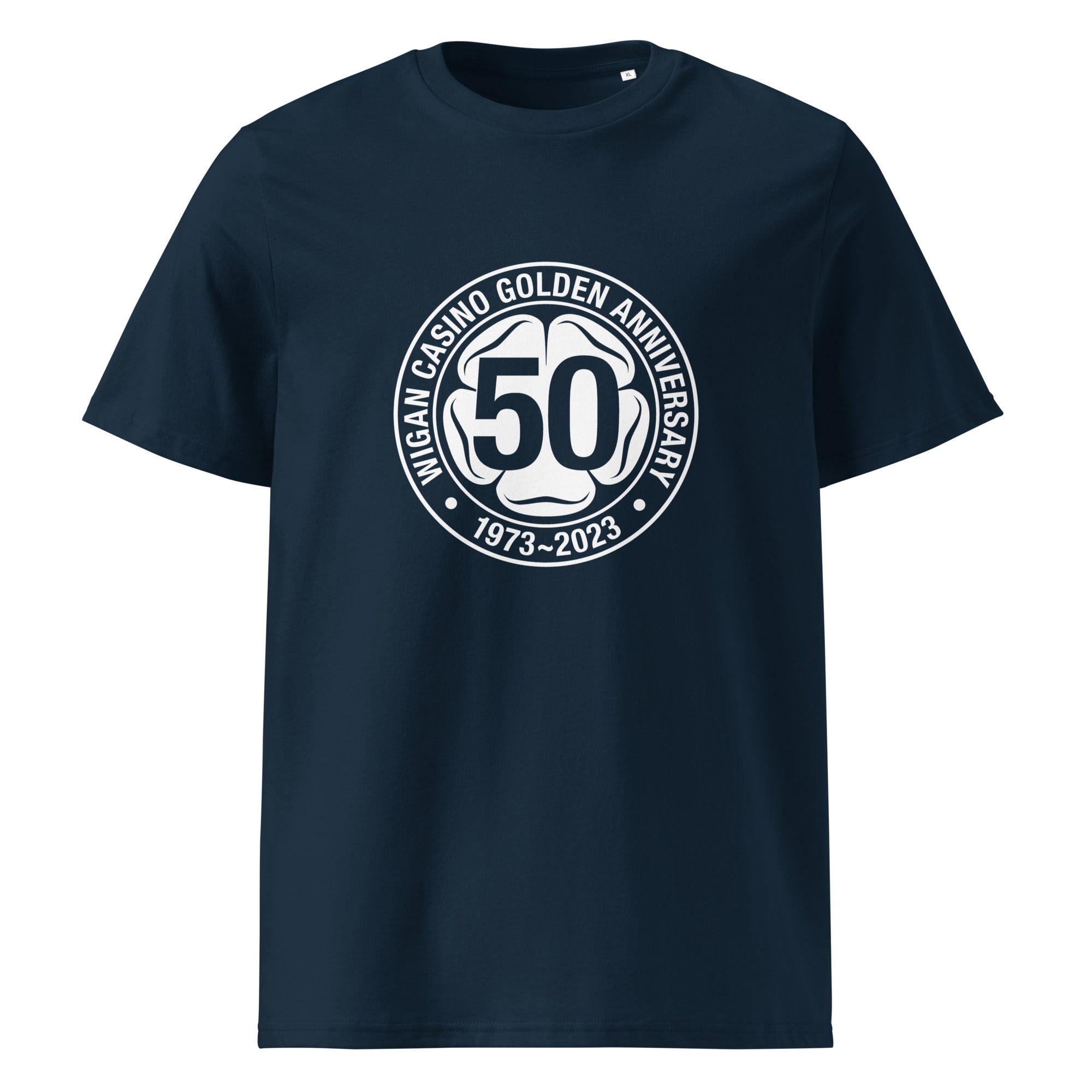 charly-records-wigan-casino-50-t-shirt-bordeaux-logo image 5