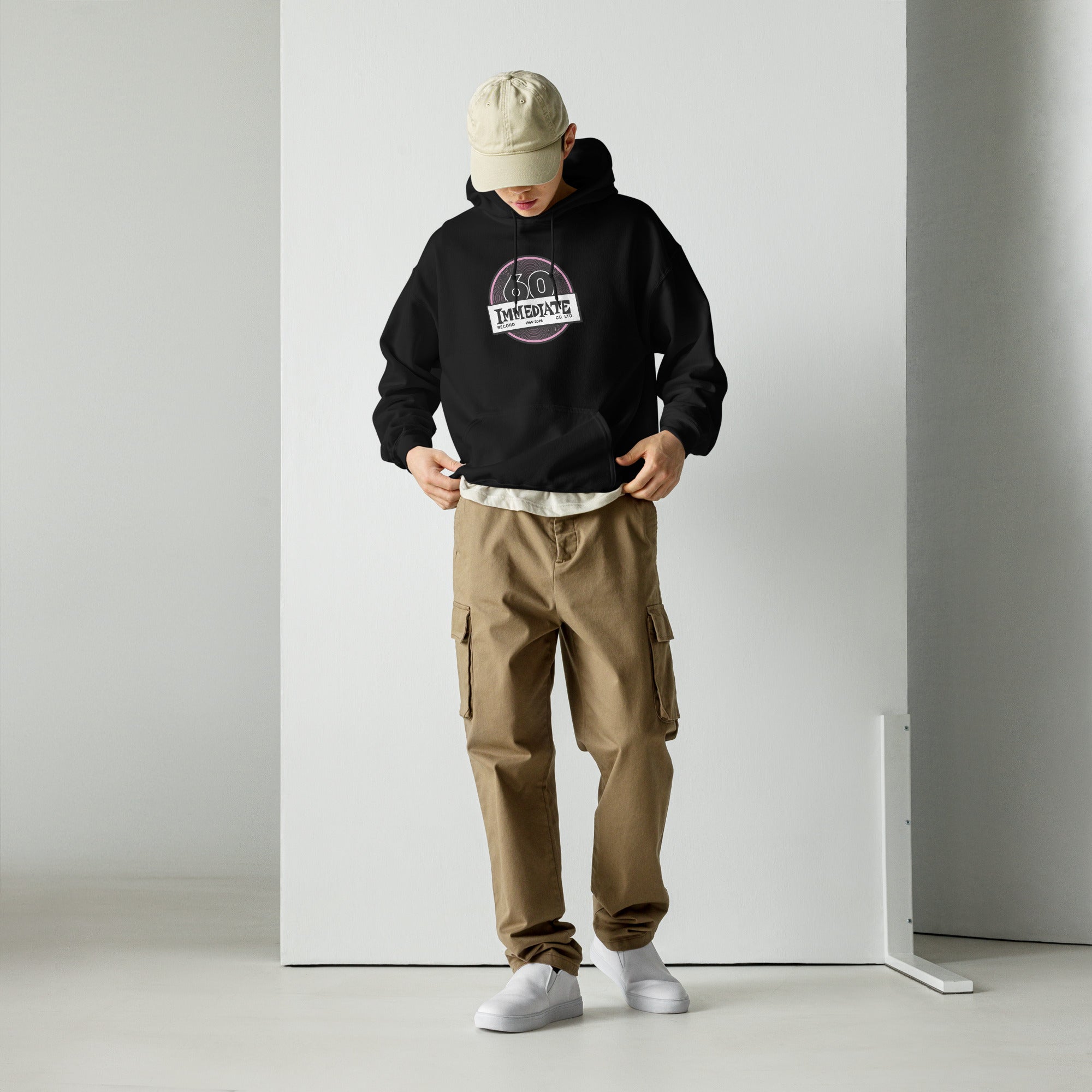 immediate-records-60th-anniversary-hoodie-sweat-noir image 2