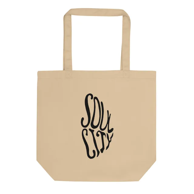 charly-records-soul-city-tote-bag-coton-bio-disques image 1