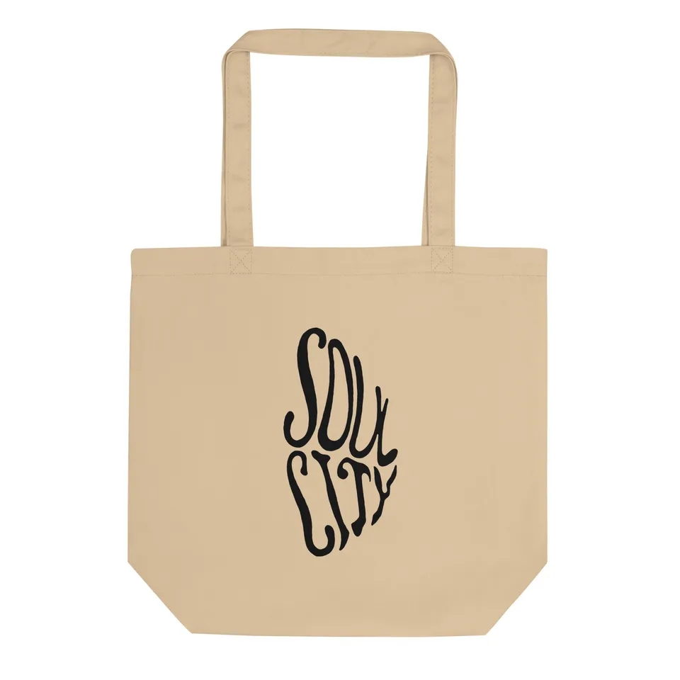 charly-records-soul-city-tote-bag-coton-bio-disques image 1