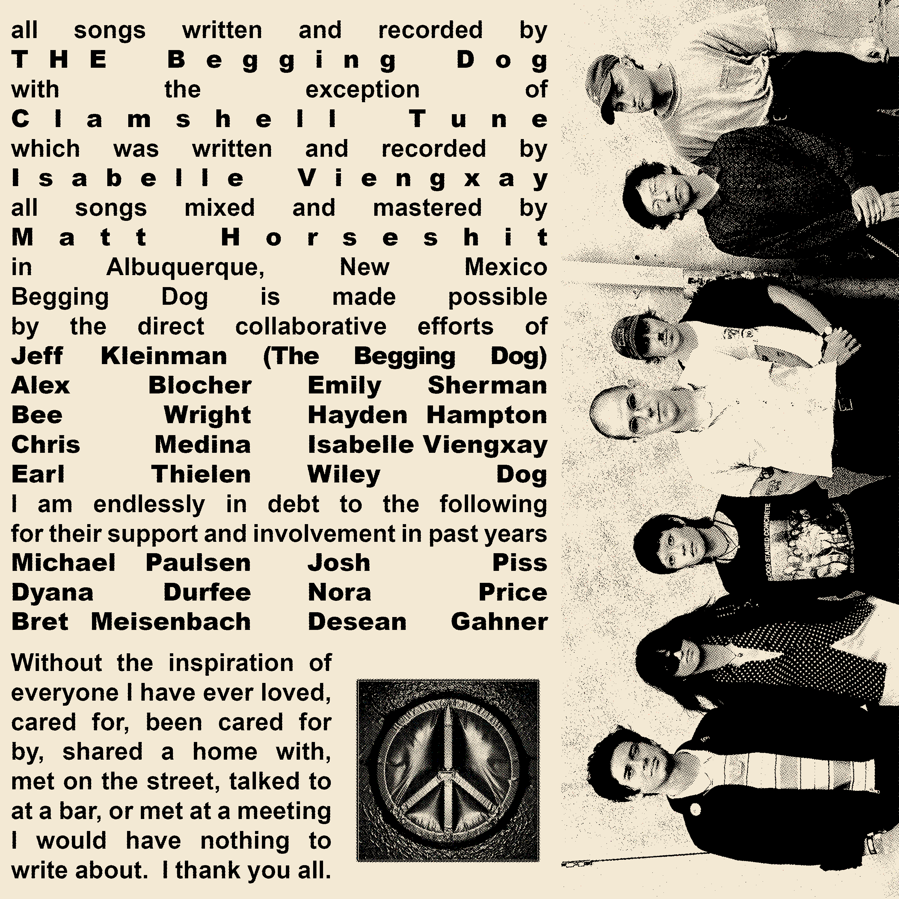 dais-records-demo-1-vinyle-lp-noir-begging-dog-punk image 1