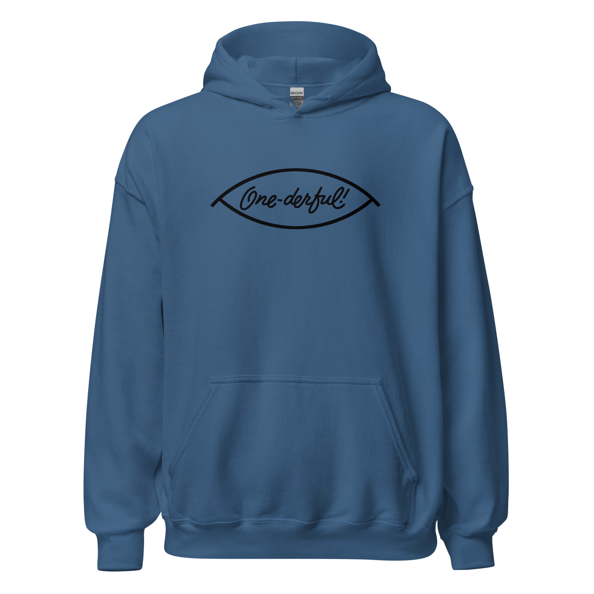 charly-hoodies-one-derful-sweat-capuche-unisexe-coton image 7