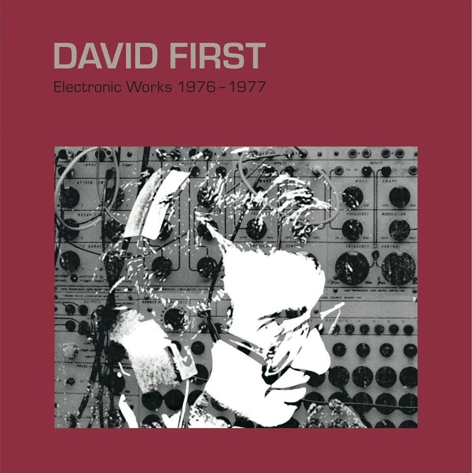 david-first-electronic-works-1976-1977-vinyle-noir-lp image 1