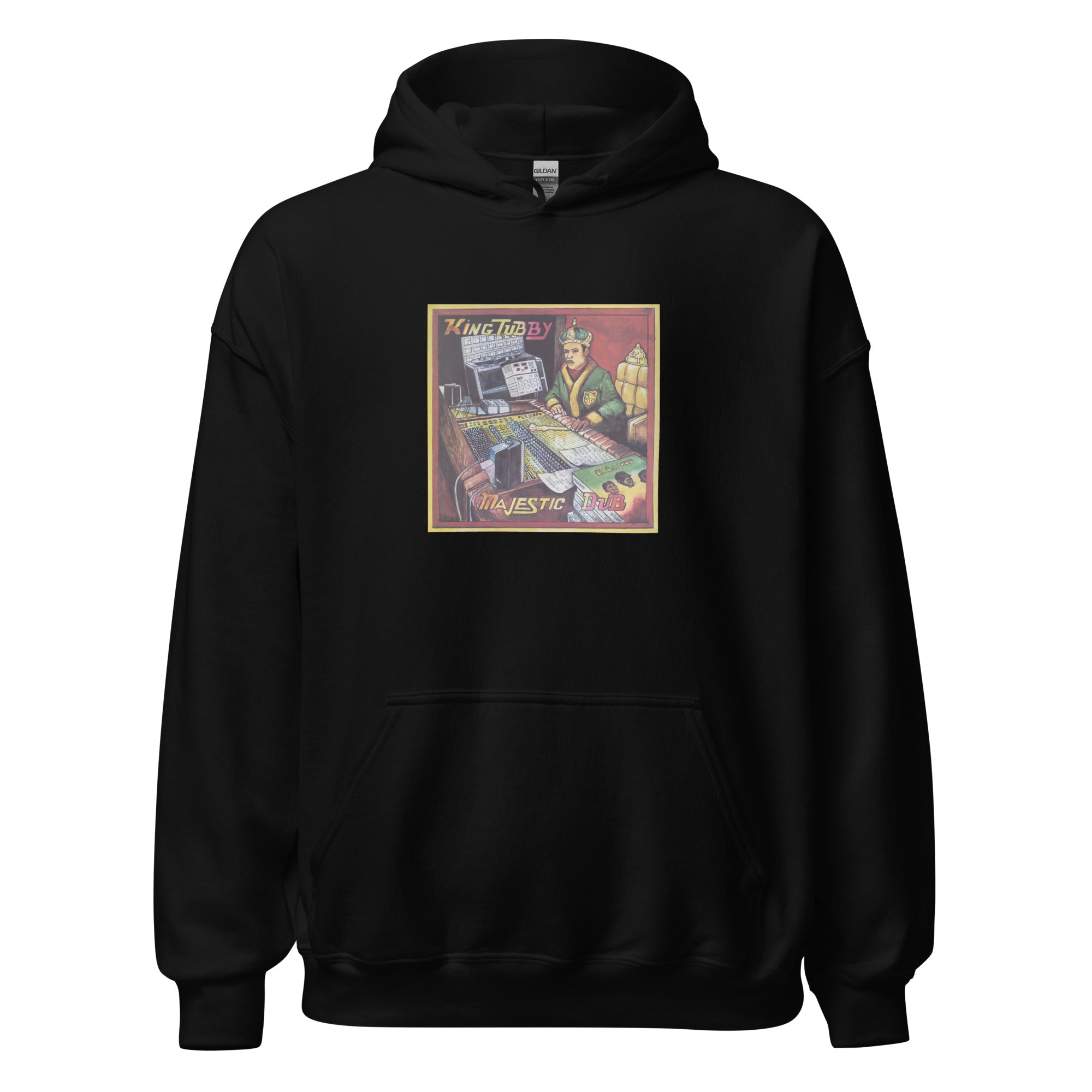 charly-records-king-tubby-sweat-capuche-noir-l image 4