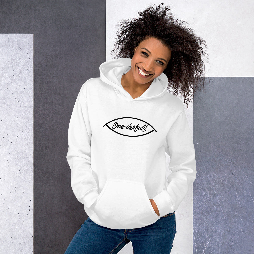charly-hoodies-one-derful-sweat-capuche-unisexe-coton image 3