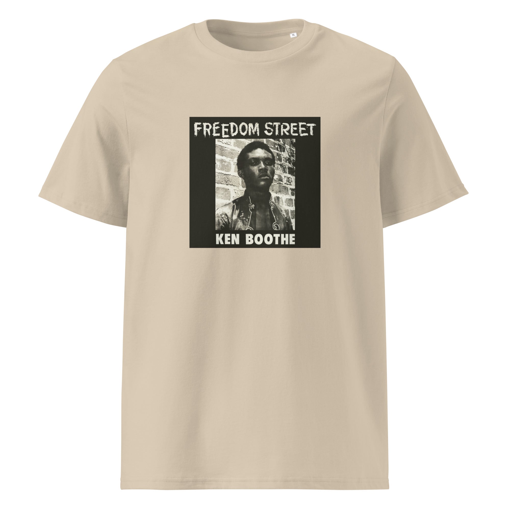 freedom-street-t-shirt-coton-bio-blanc-l image 8