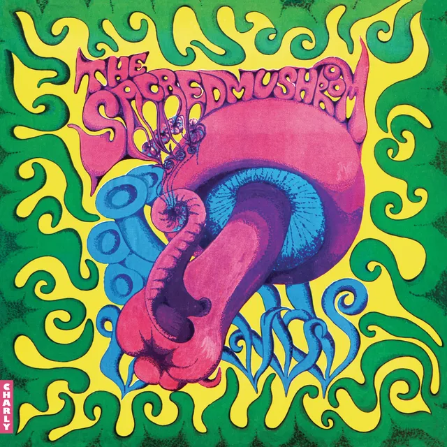 charly-records-the-sacred-mushroom-vinyle-lp-noir-rock-psych image 1