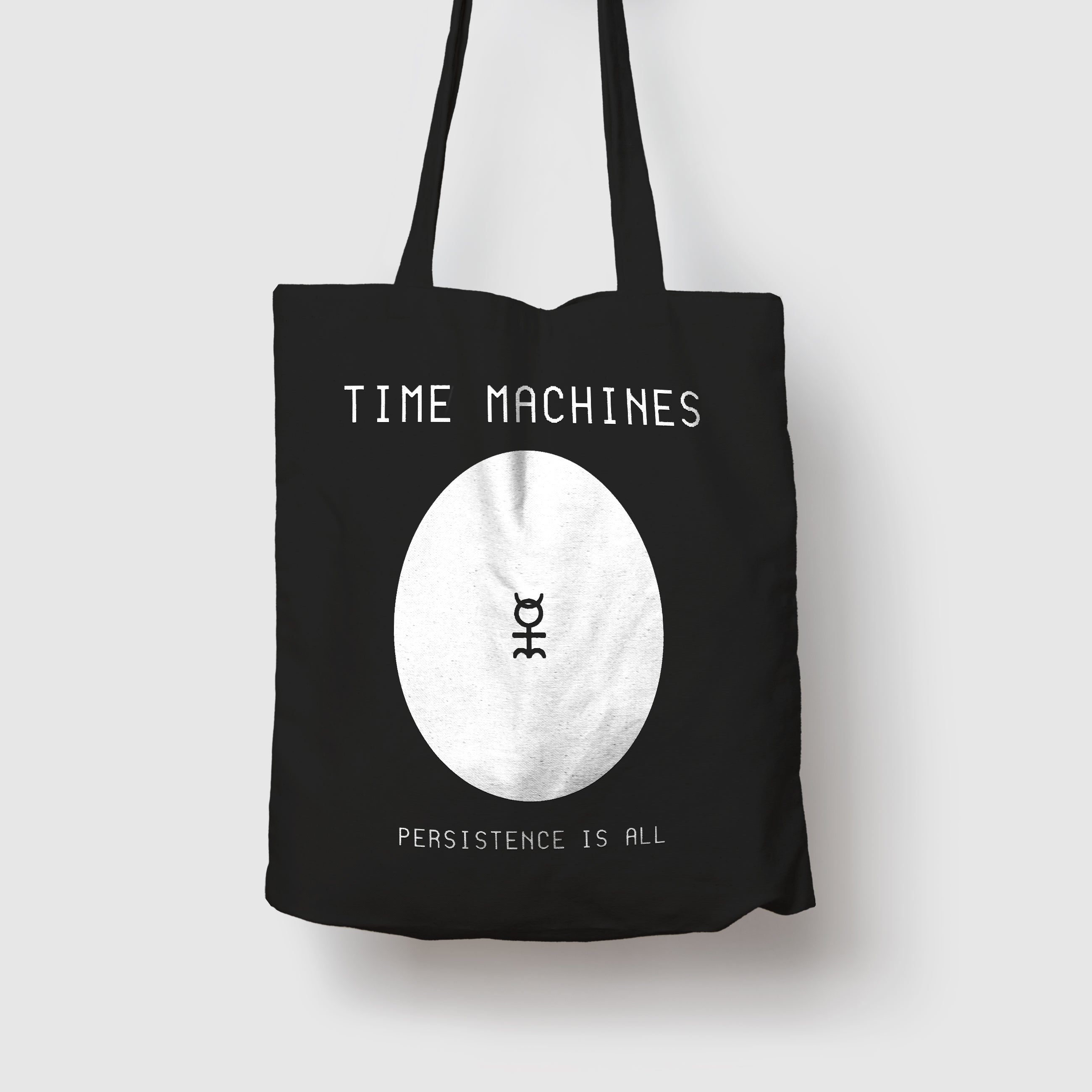 coil-time-machines-tote-bag-noir-taille-unique-coton image 1