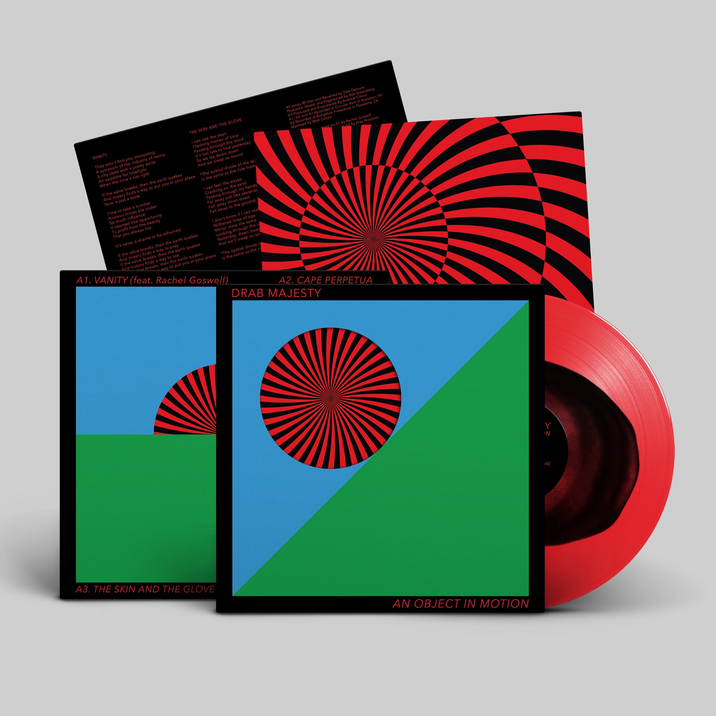 dais-drab-majesty-an-object-in-motion-vinyle-ep-splatter-ltd-200 image 3