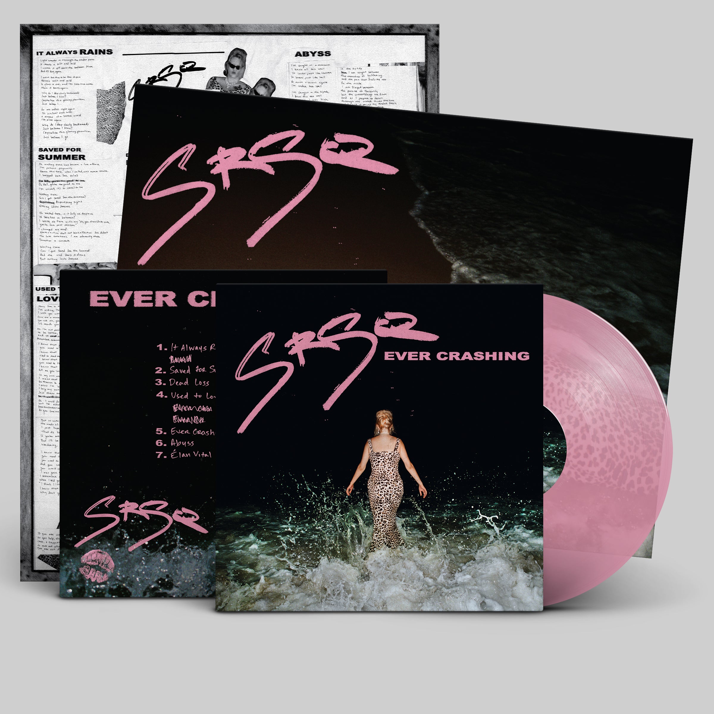 dais-srsq-ever-crashing-vinyle-lp-rose-transparent-ltd-200 image 2