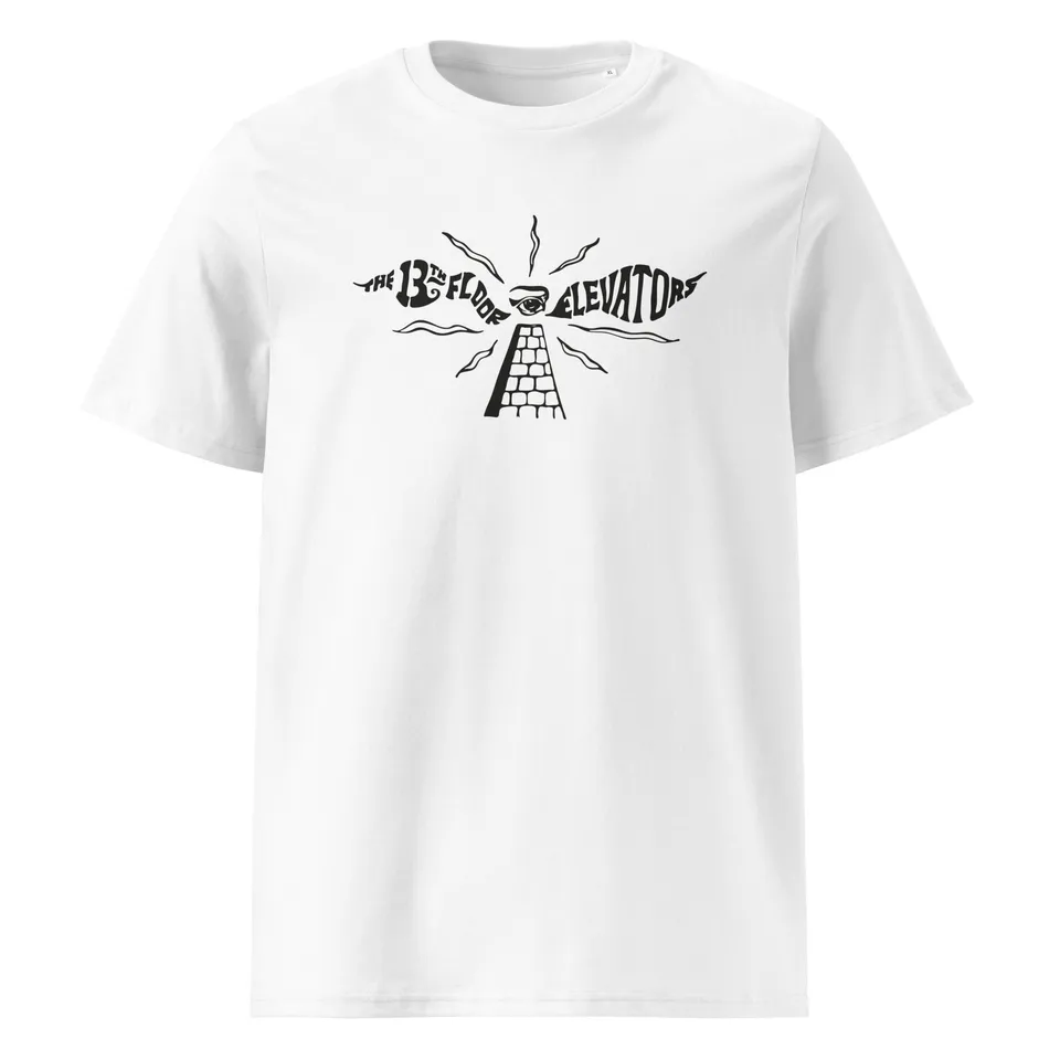 13th-floor-elevators-ii-t-shirt-unisexe-logo-noir-coton-bio image 1