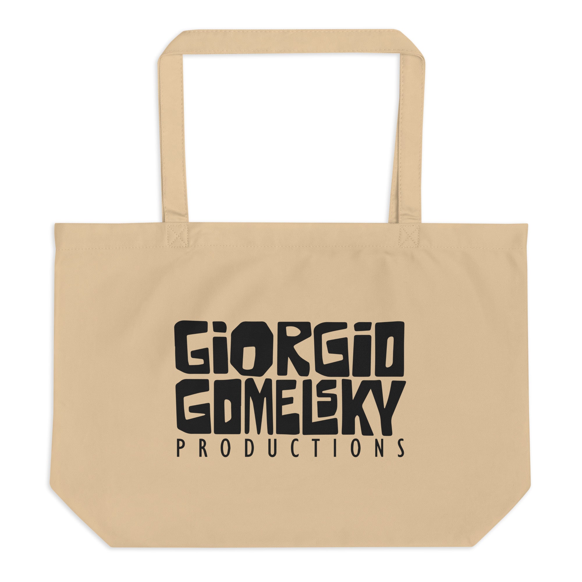charly-giorgio-gomelsky-tote-bag-coton-bio-disques-vinyles image 1