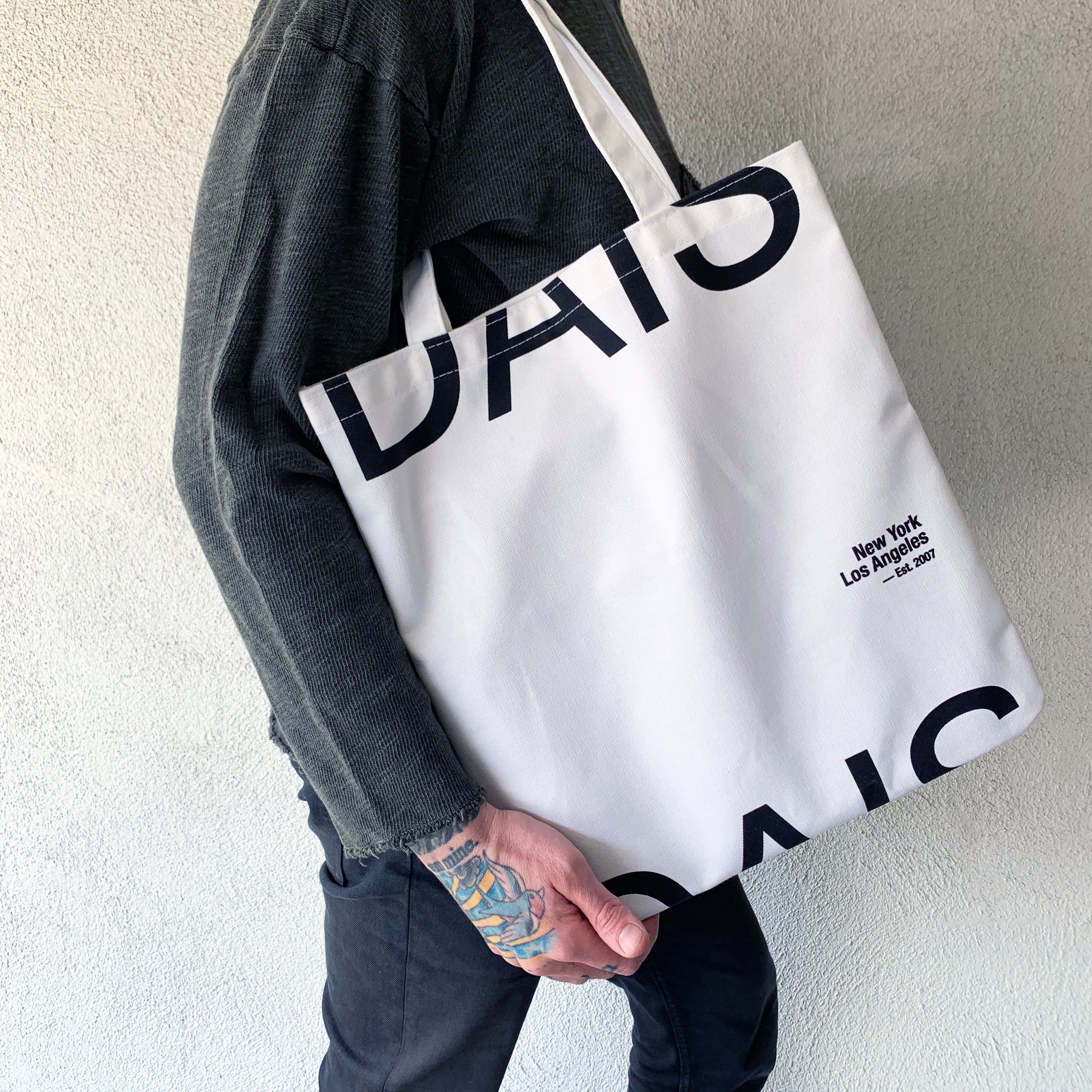 dais-records-est-2007-tote-bag-sac-toile-coton image 2