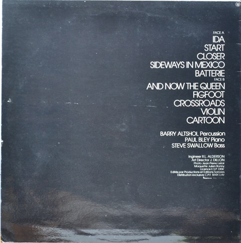 paul-bley-trio-closer-pes-538-117-vinyle-lp-france image 2
