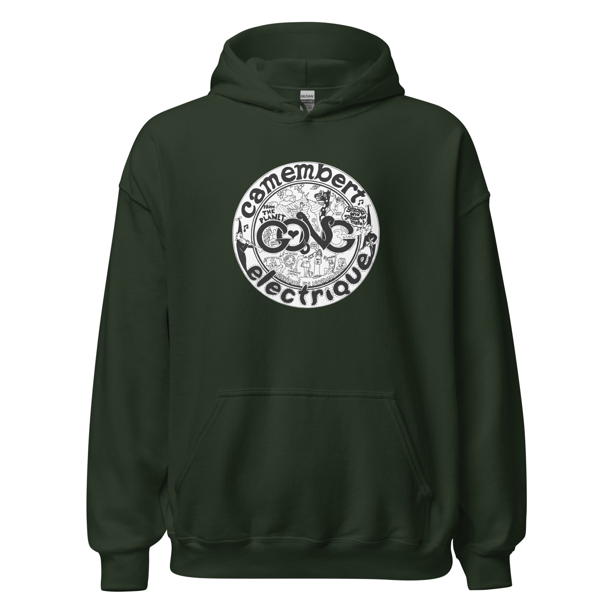 charly-camembert-electrique-hoodie-coton-capuche-noir image 6