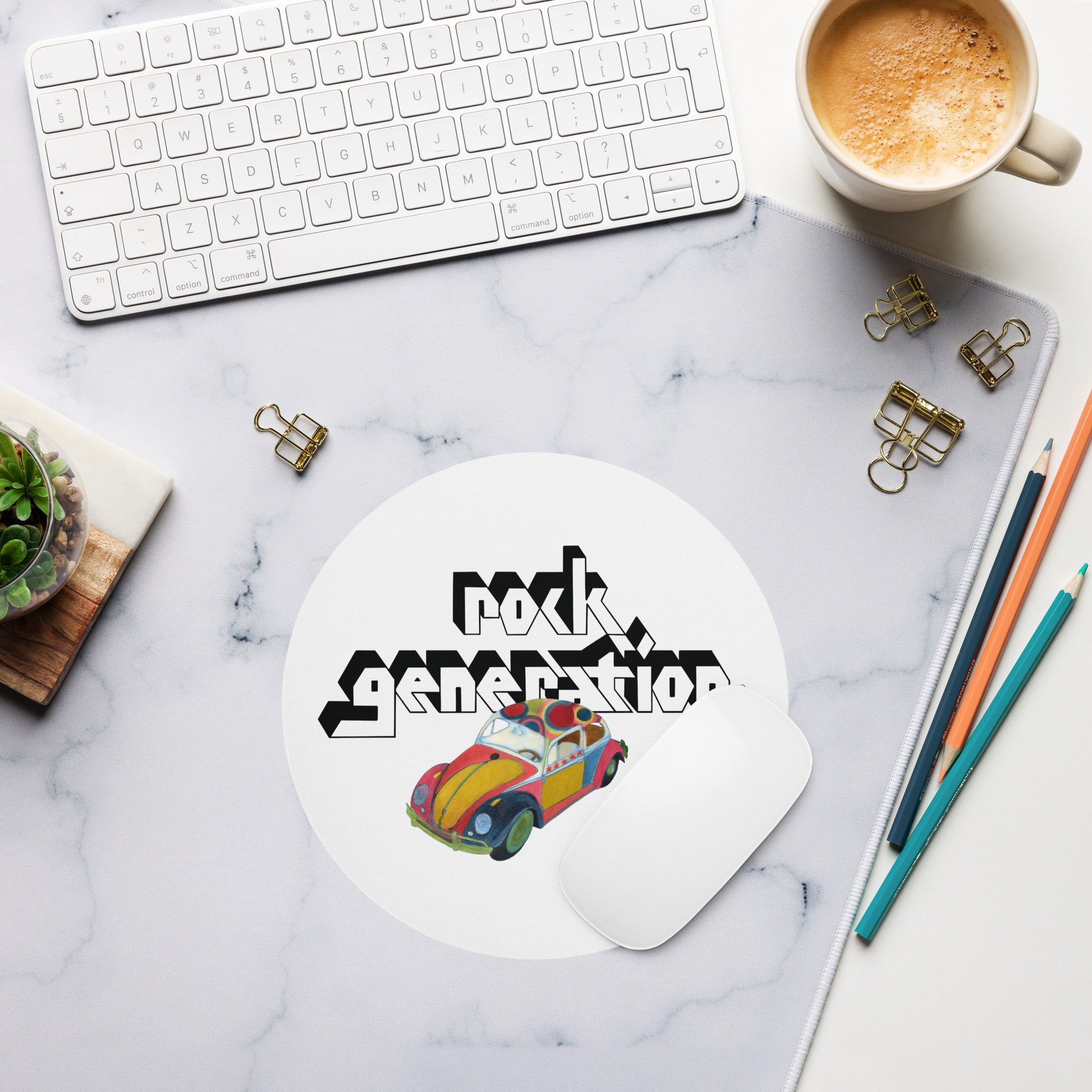 rock-generation-iv-tapis-de-souris-rond-n-opr-ne-20-cm image 3