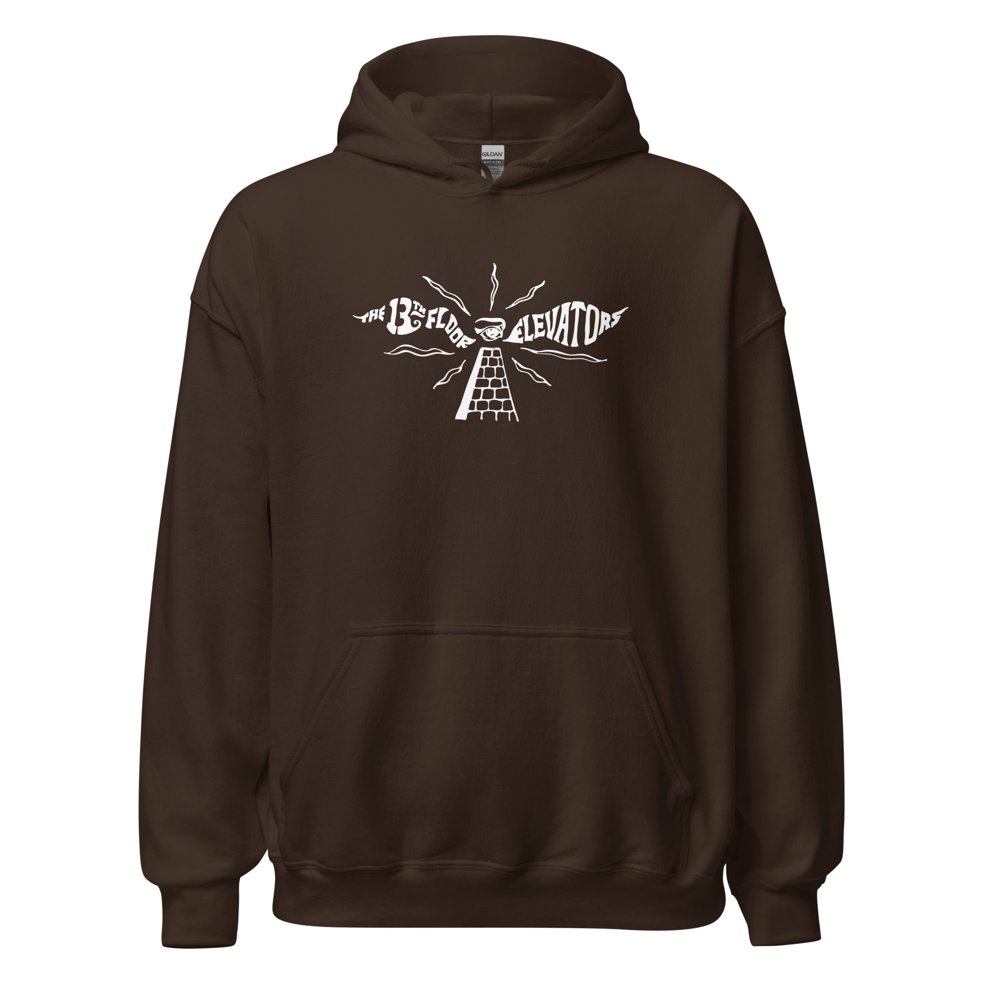charly-records-13th-floor-elevators-ii-sweat-capuche-logo-blanc-noir image 6