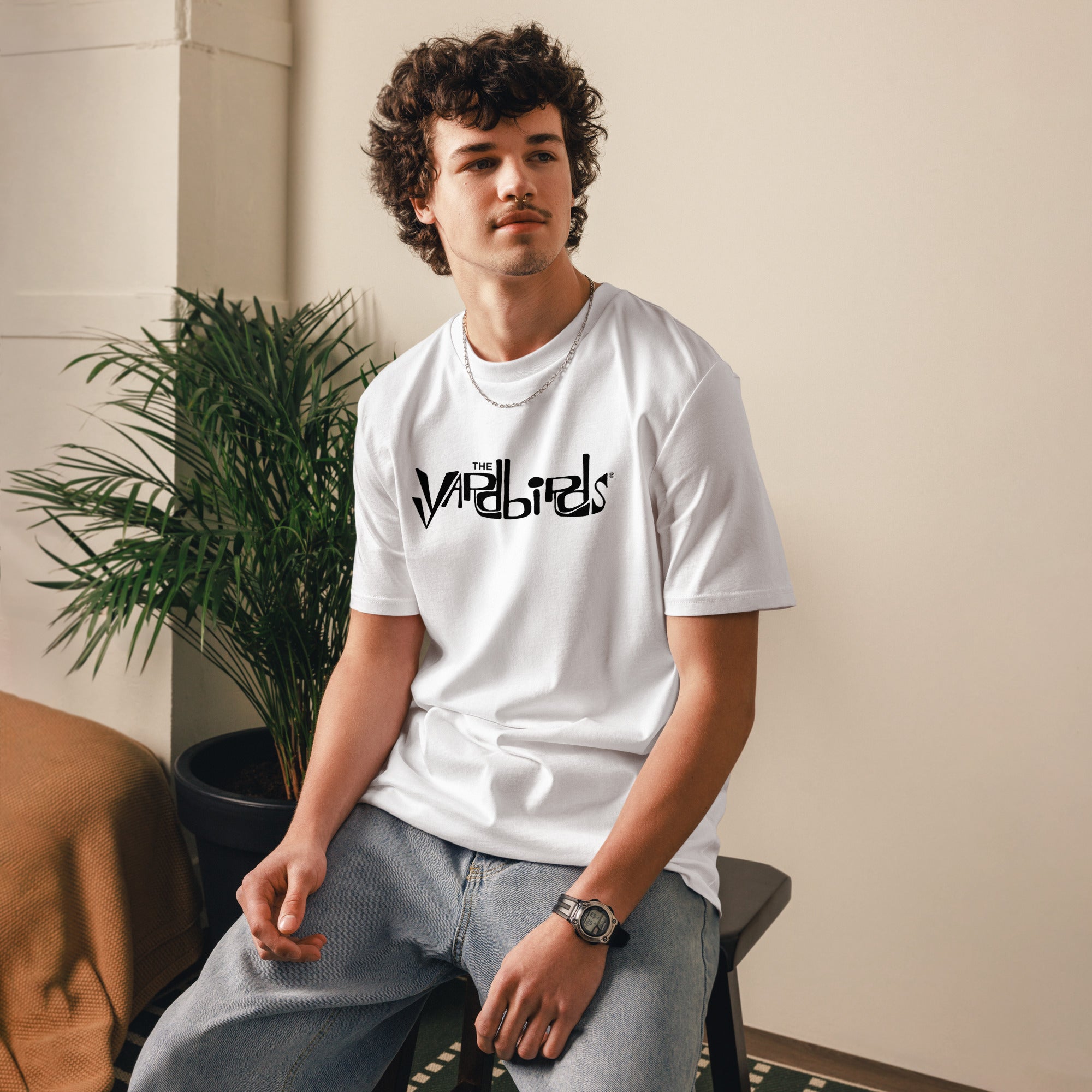 charly-records-yardbirds-t-shirt-blanc-coton-bio image 3