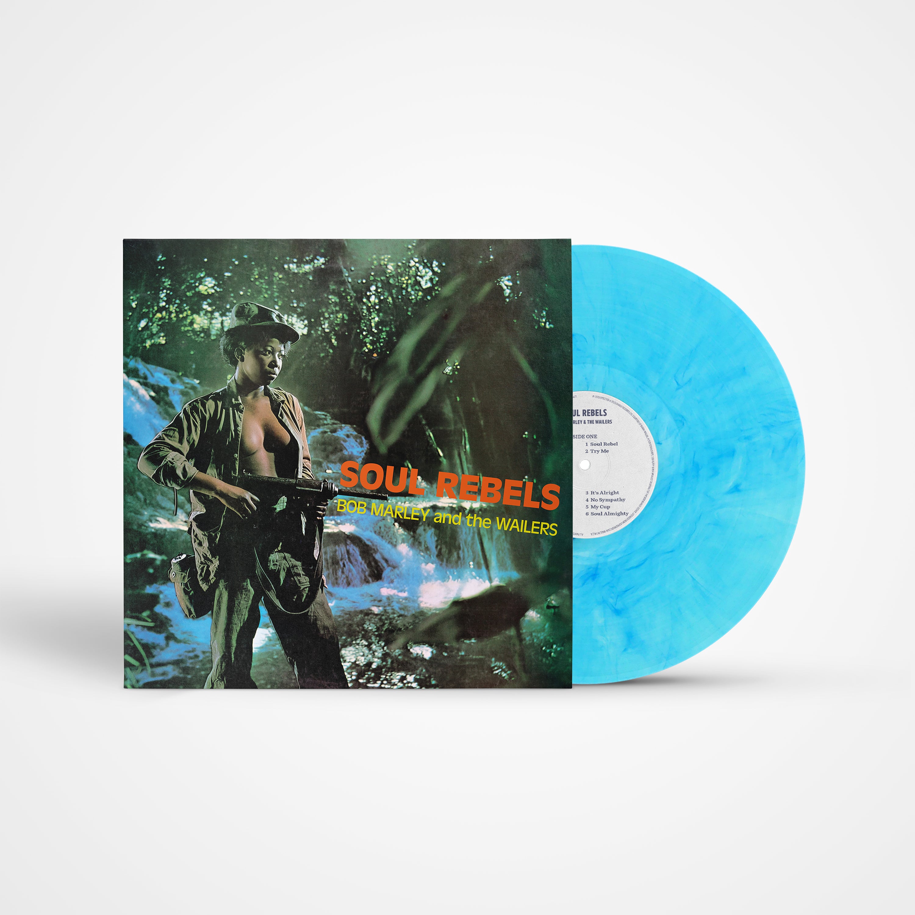 bob-marley-the-wailers-soul-rebels-vinyle-lp-bleu-roots image 2