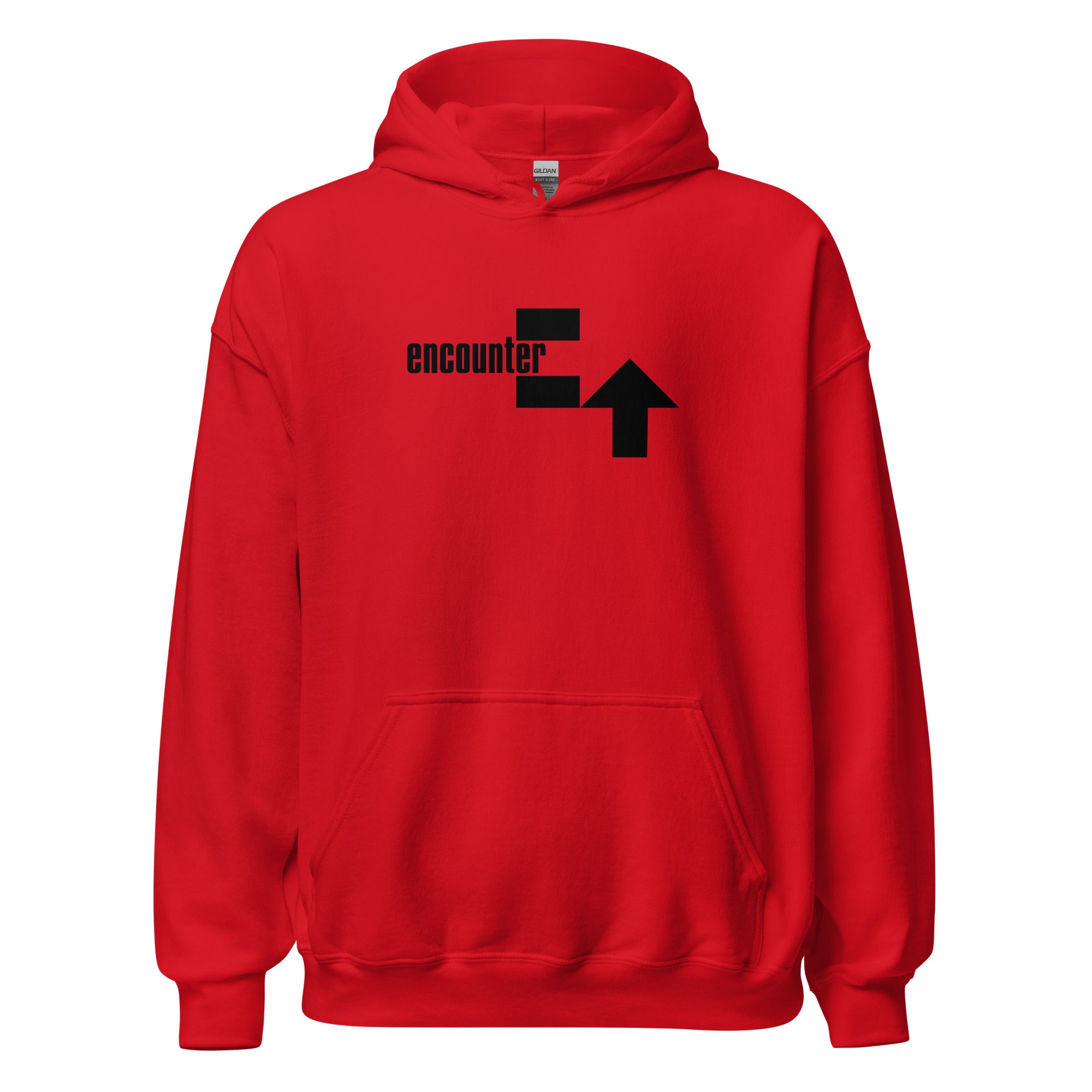 encounter-records-hoodie-sweat-capuche-gris-taille-l image 4