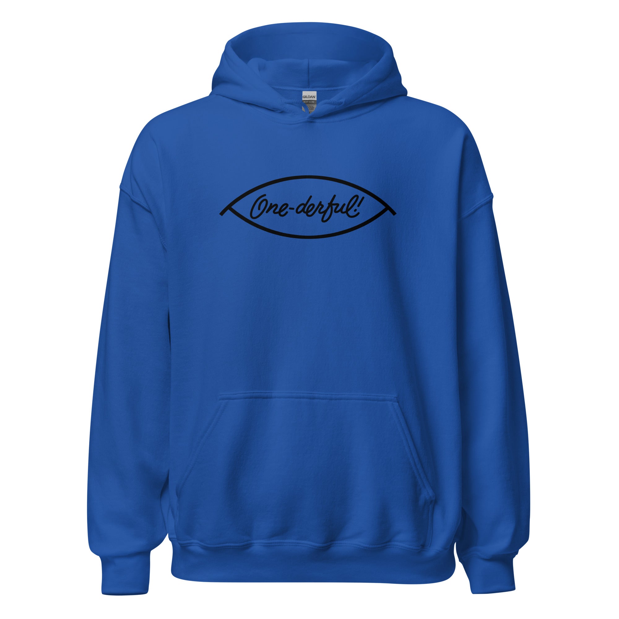 charly-hoodies-one-derful-sweat-capuche-unisexe-coton image 5