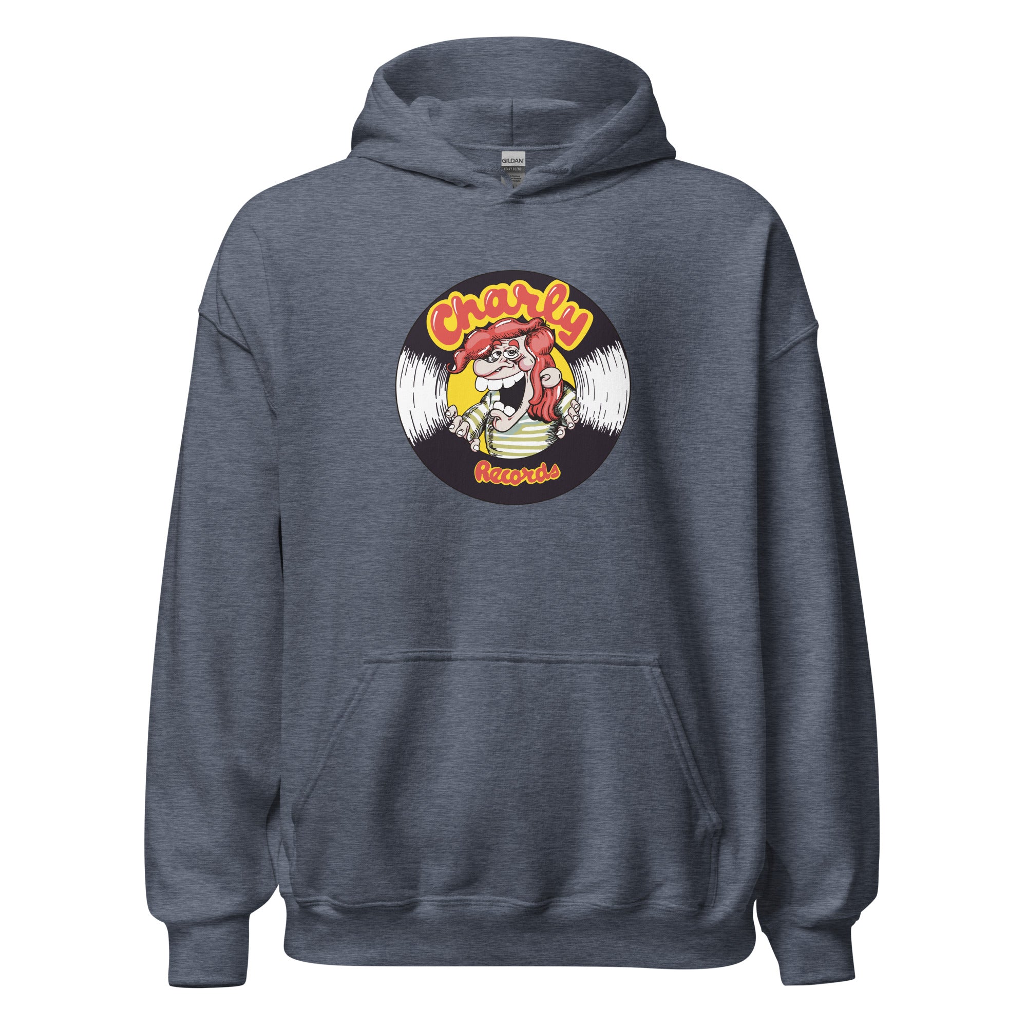 charly-records-teddy-boy-sweat-capuche-unisexe-violet-coton image 8