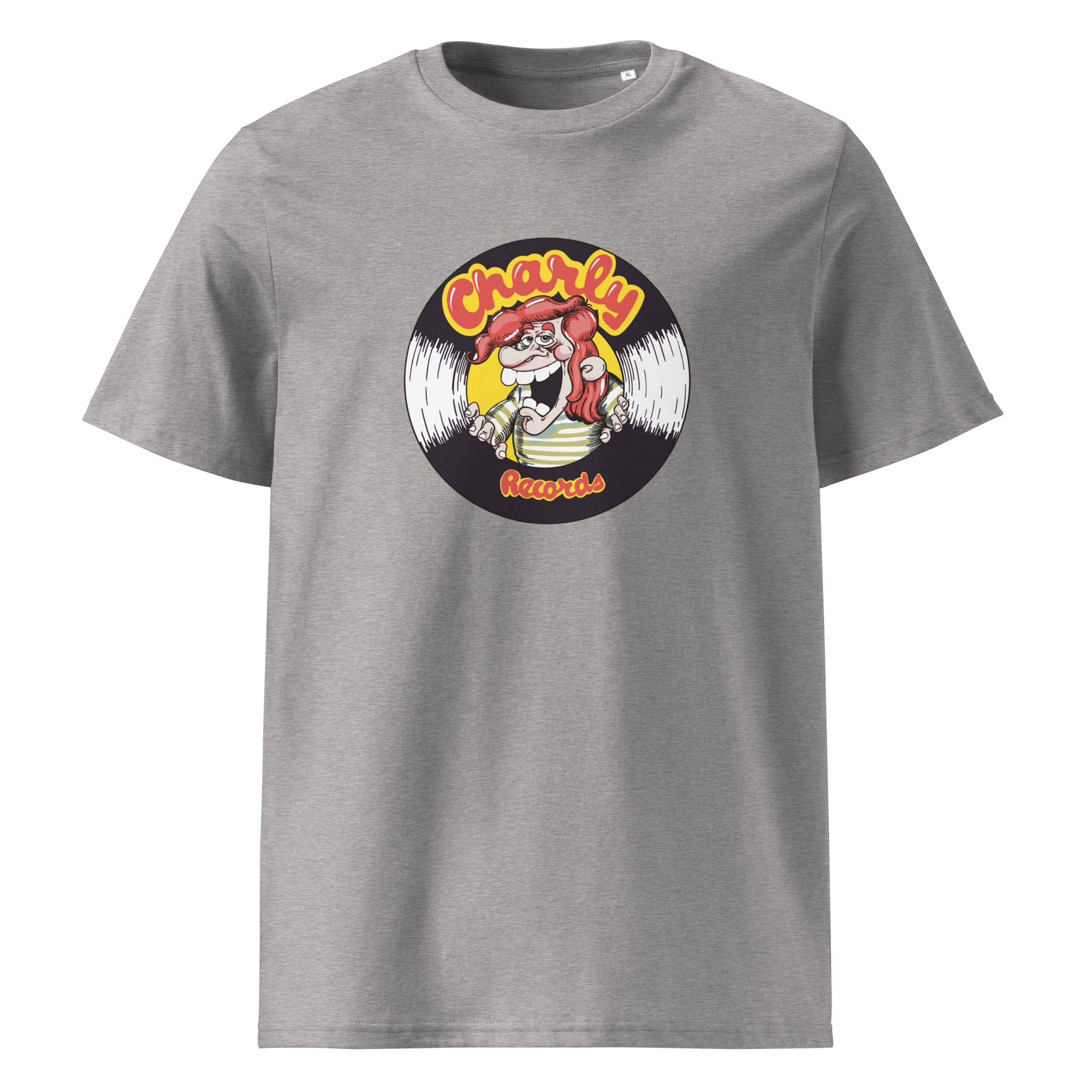 charly-teddy-boy-t-shirt-rouge-coton-bio-unisexe-m image 5