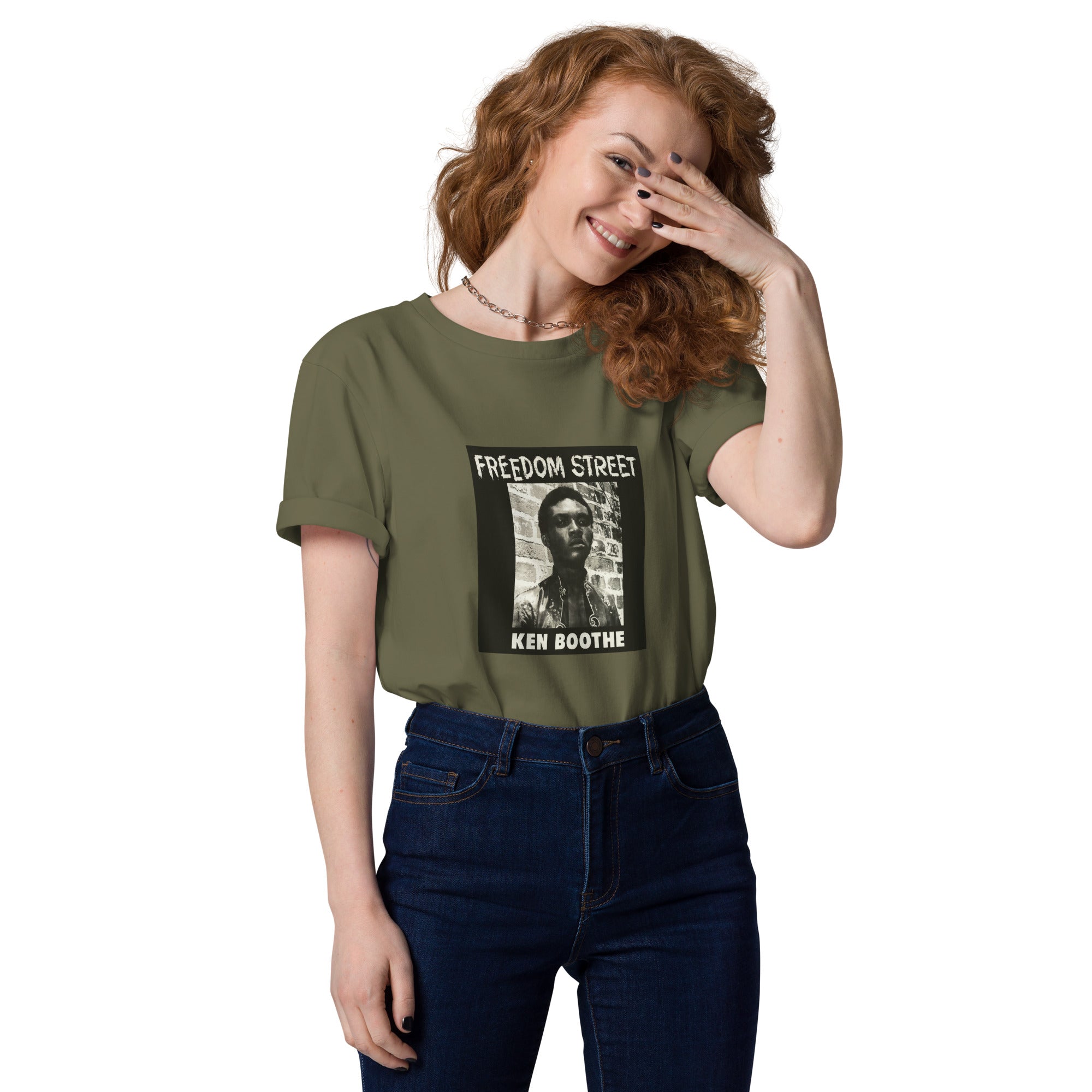 freedom-street-t-shirt-coton-bio-blanc-l image 3