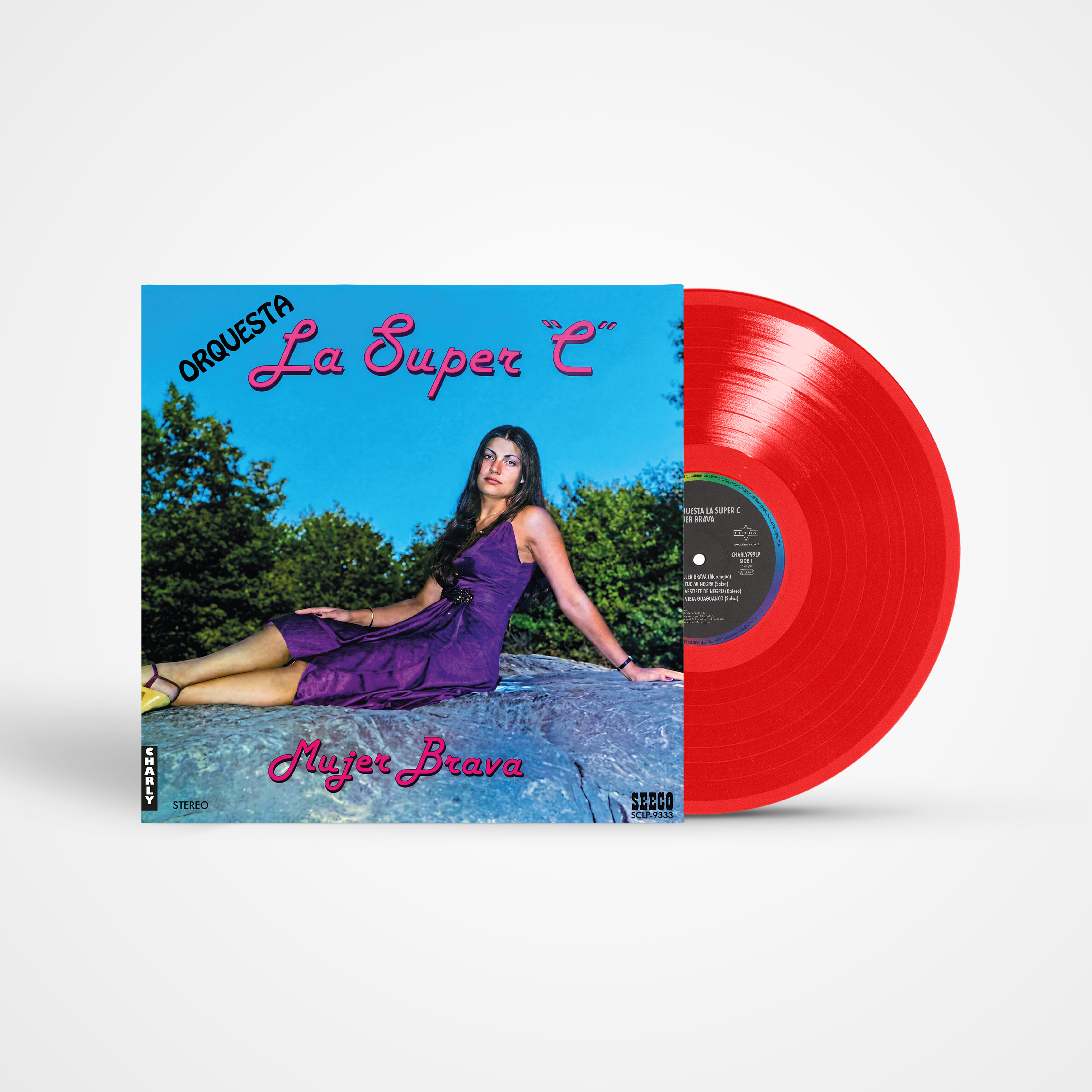 charly-latin-mujer-brava-vinyle-rouge-lp-salsa-dura image 2