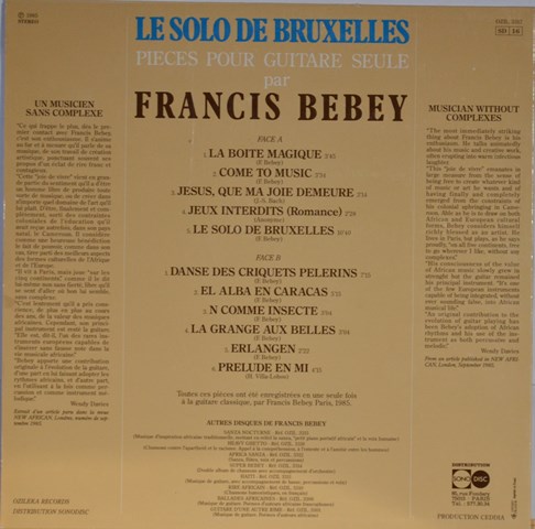 francis-bebey-le-solo-de-bruxelles-vinyle-lp-r-dition-france image 2